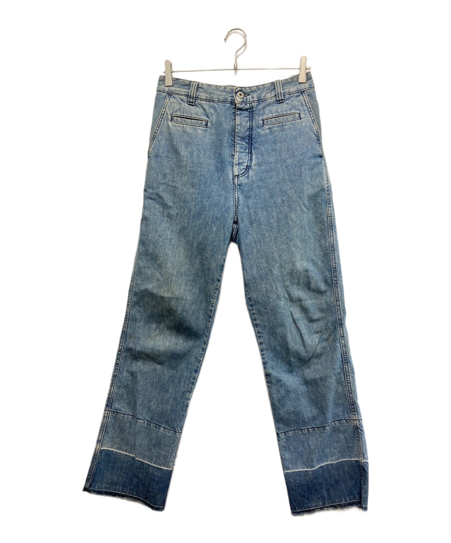 中古・古着通販】LOEWE (ロエベ) カットオフフィッシャーマンデニム 