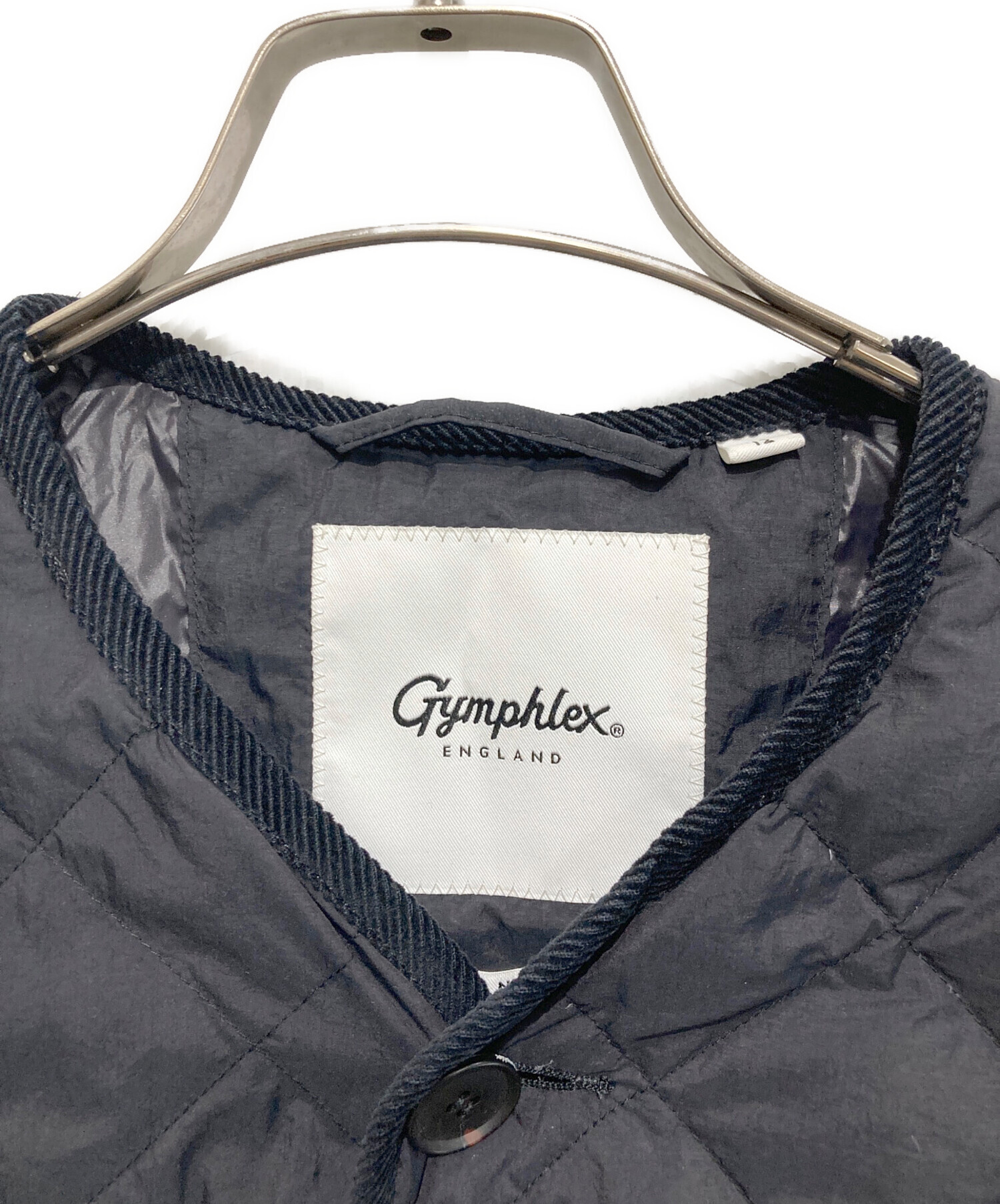 中古・古着通販】Gymphlex (ジムフレックス) キルトダウンパフスリーブ 