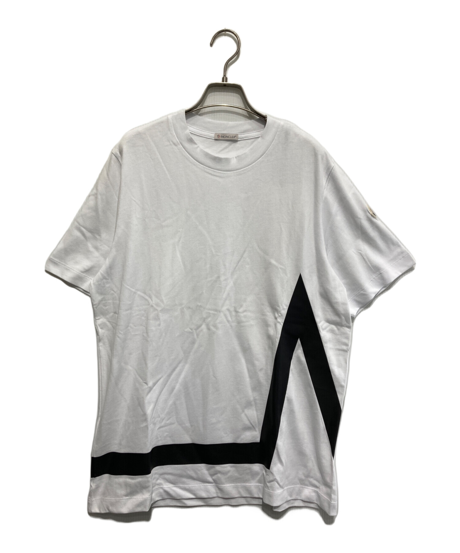 中古・古着通販】MONCLER (モンクレール) コットン Tシャツ ホワイト