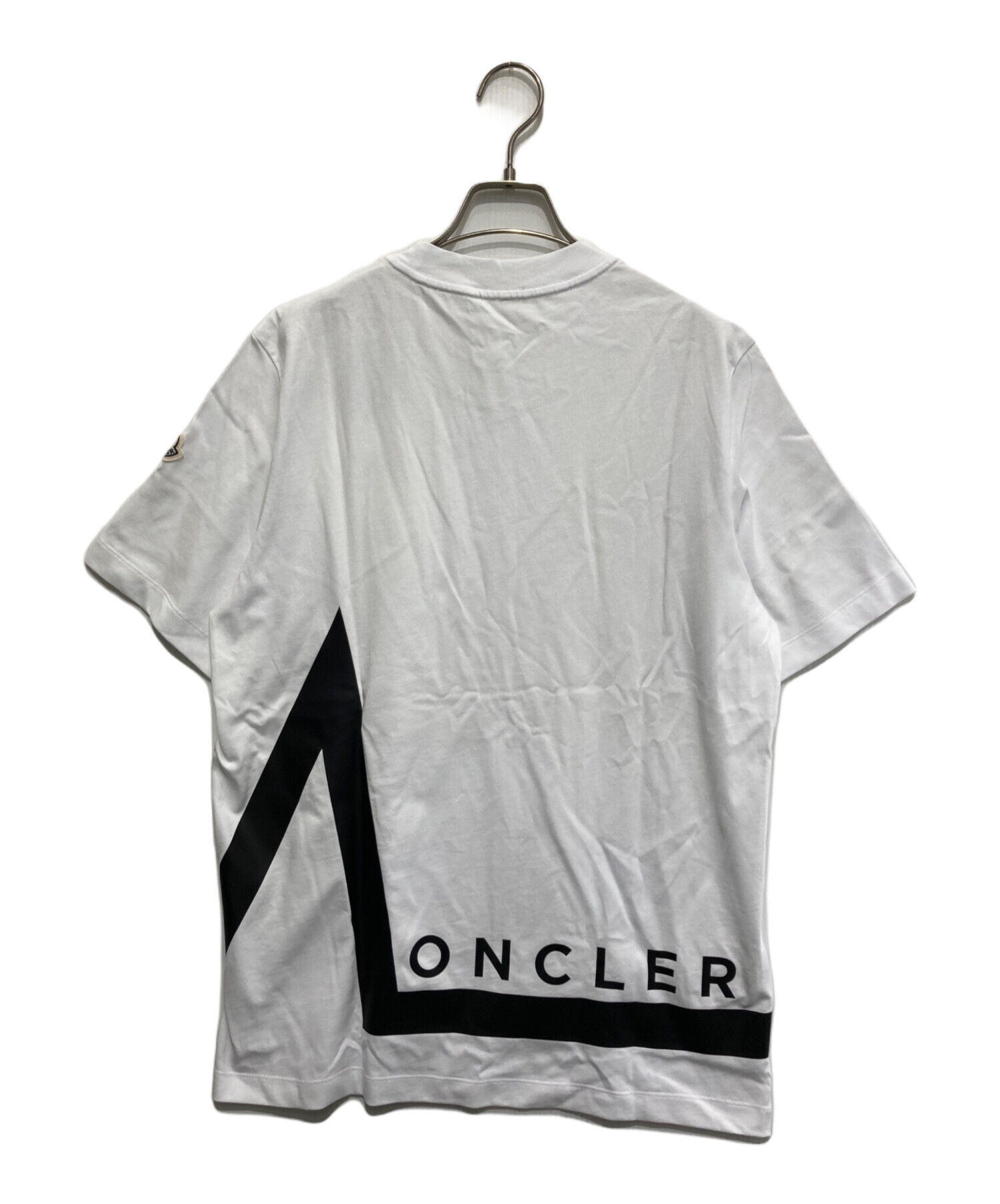 中古・古着通販】MONCLER (モンクレール) コットン Tシャツ ホワイト 
