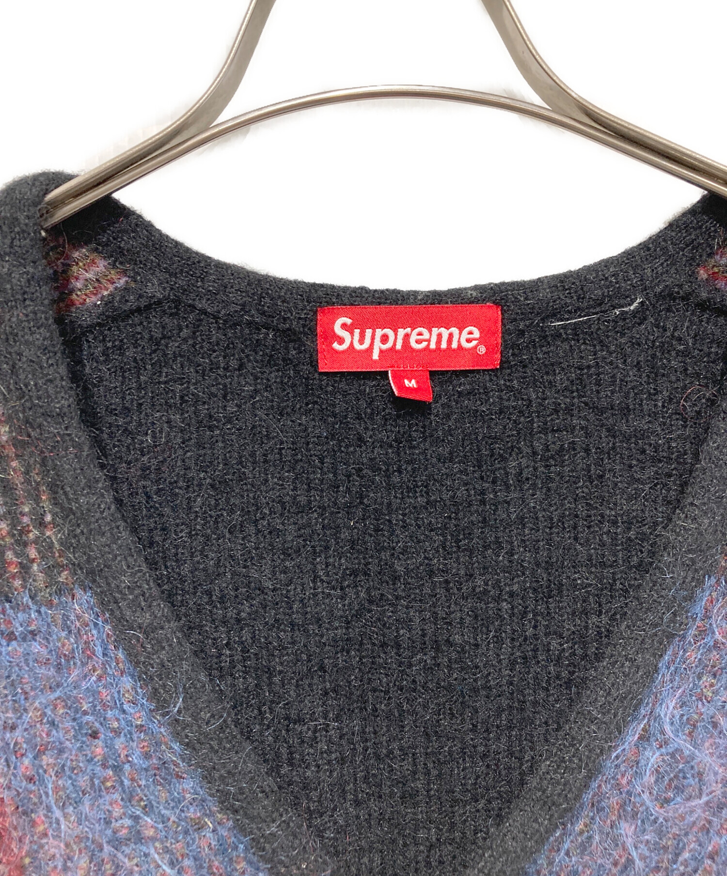 中古・古着通販】Supreme (シュプリーム) Brushed Grid Cardigan