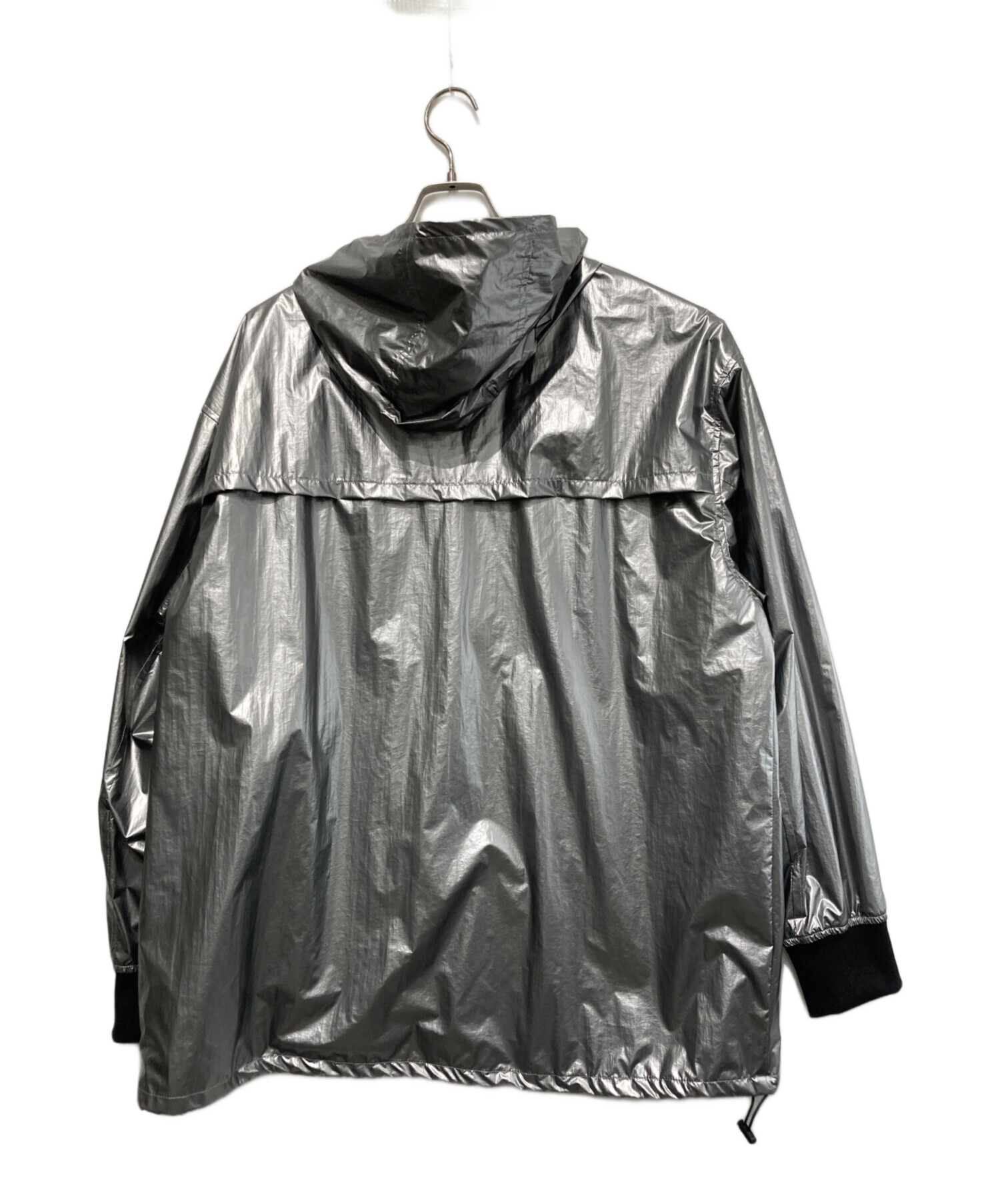 中古・古着通販】CAMBIO (カンビオ) Metallic Coating Hooded Blouson 