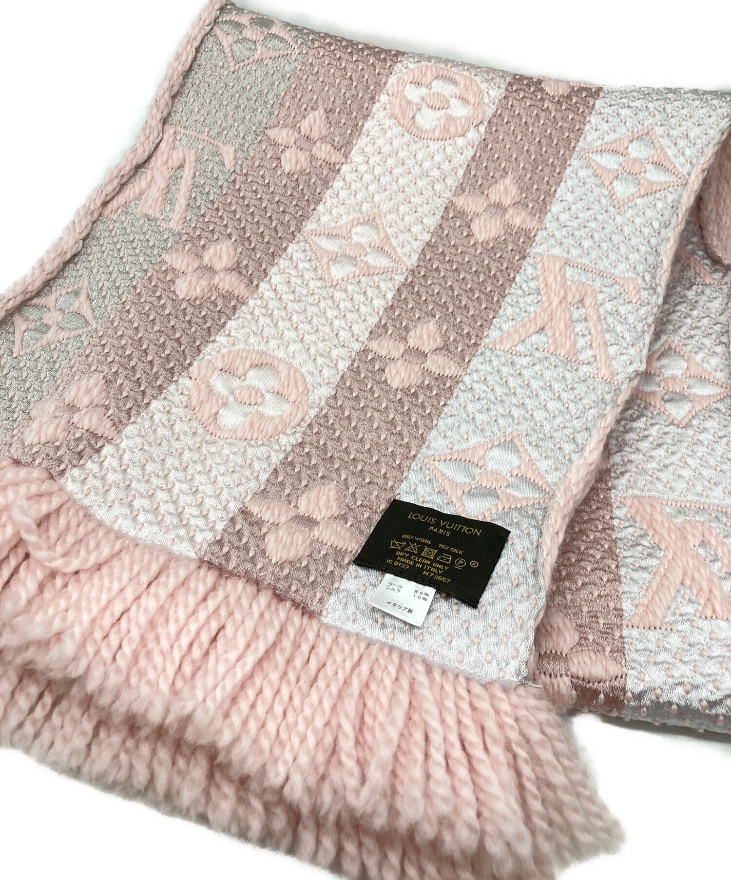 中古・古着通販】LOUIS VUITTON (ルイ ヴィトン) マフラー ピンク