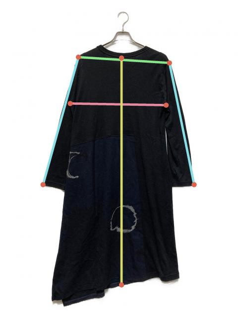 Y's ワイズ 20PRE ウールビエラ ダイ 絞り ワンピース 2 Y's ワイズ 20PRE ウールビエラ ダイ 絞り ワンピース 2 Y's（ワイズ