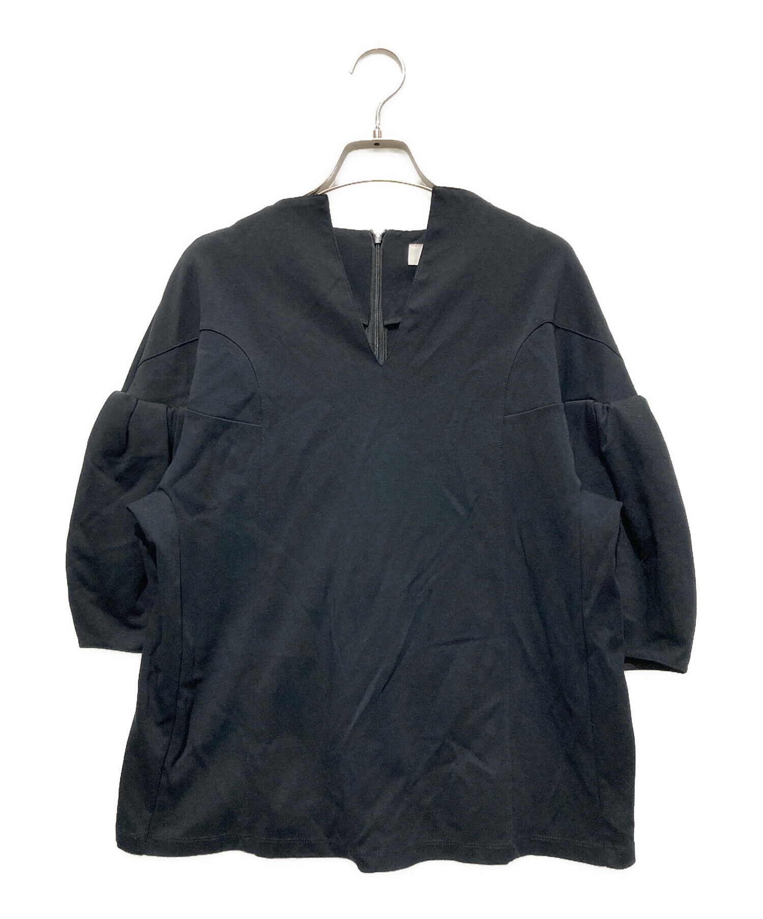 中古・古着通販】AKIRA NAKA (アキラナカ) Cordula jersey PO ブラック