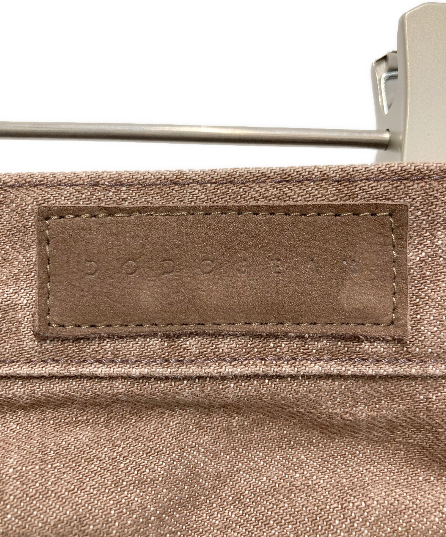 中古・古着通販】THE SHISHIKUI (シシクイ) デニムパンツ ブラウン