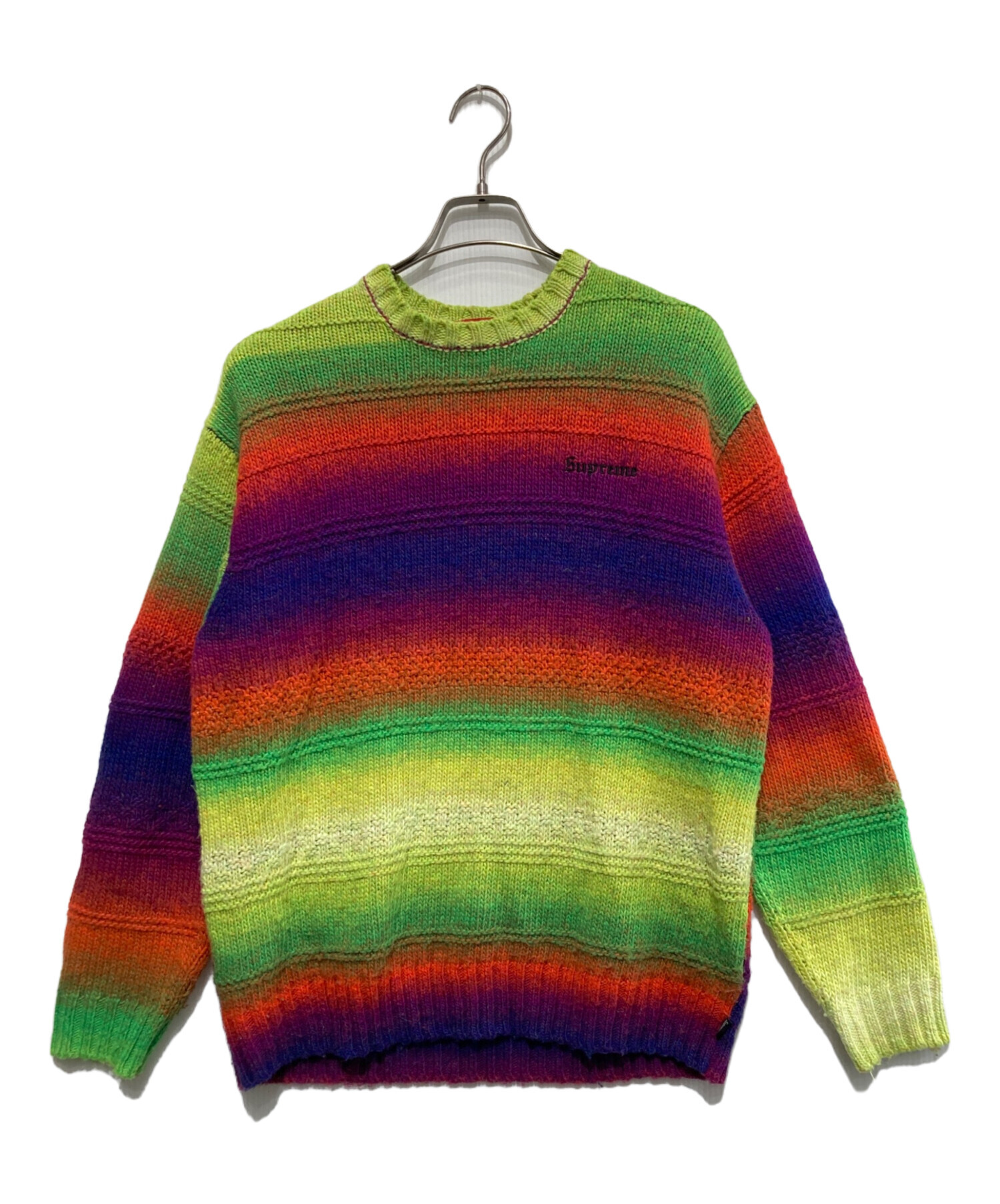 中古・古着通販】Supreme (シュプリーム) Gradient Stripe Sweater 