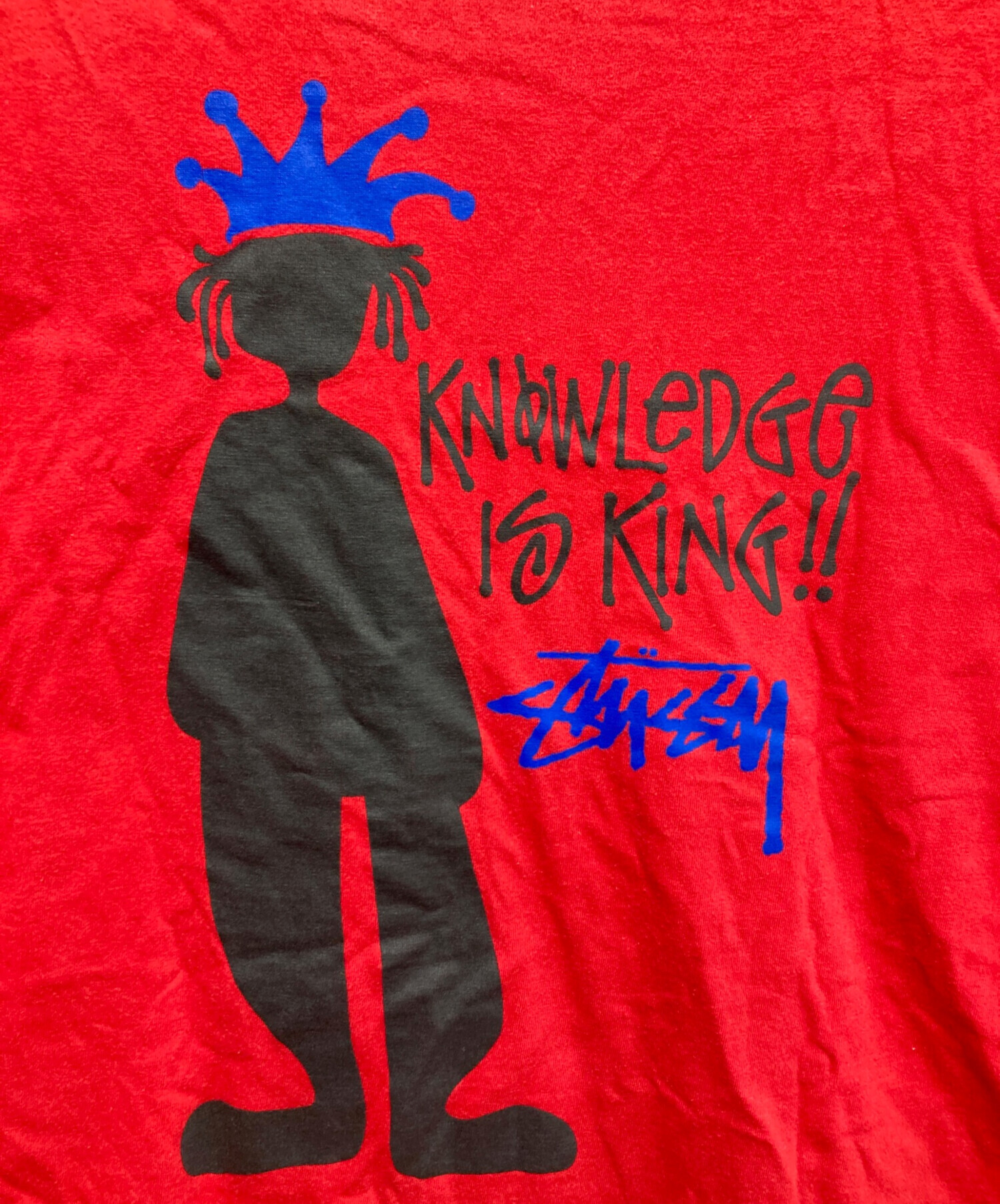 中古・古着通販】stussy (ステューシー) キングシャドーマンプリントT