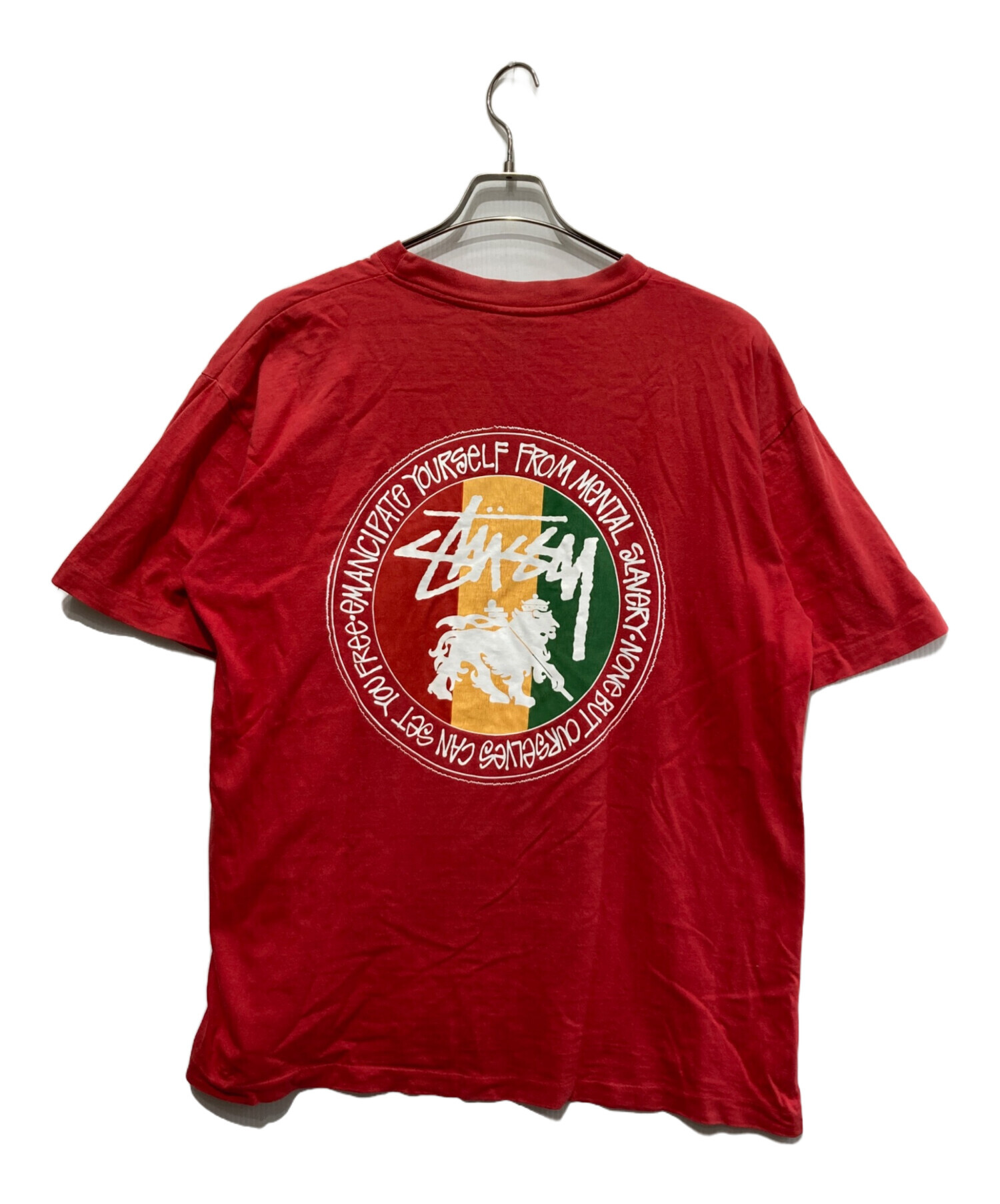 中古・古着通販】stussy (ステューシー) ラスタライオンプリントT