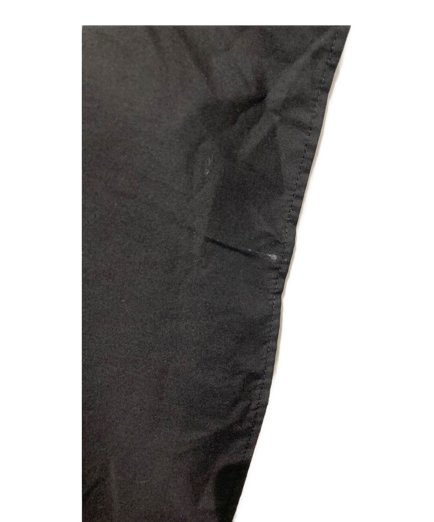 中古・古着通販】Ameri (アメリ) KNIT DOCKING VOLUME DRESS ブラック