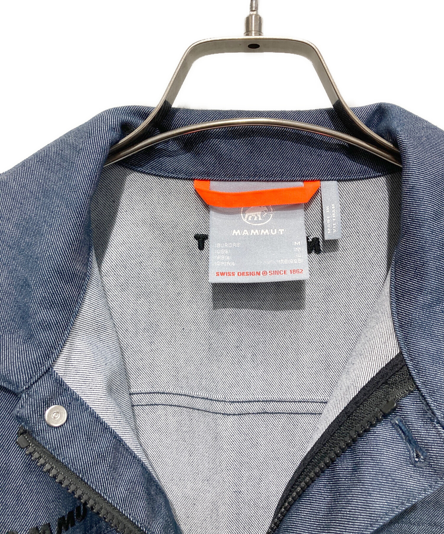 中古・古着通販】MAMMUT (マムート) Chalk Denim Jacket ブルー サイズ 