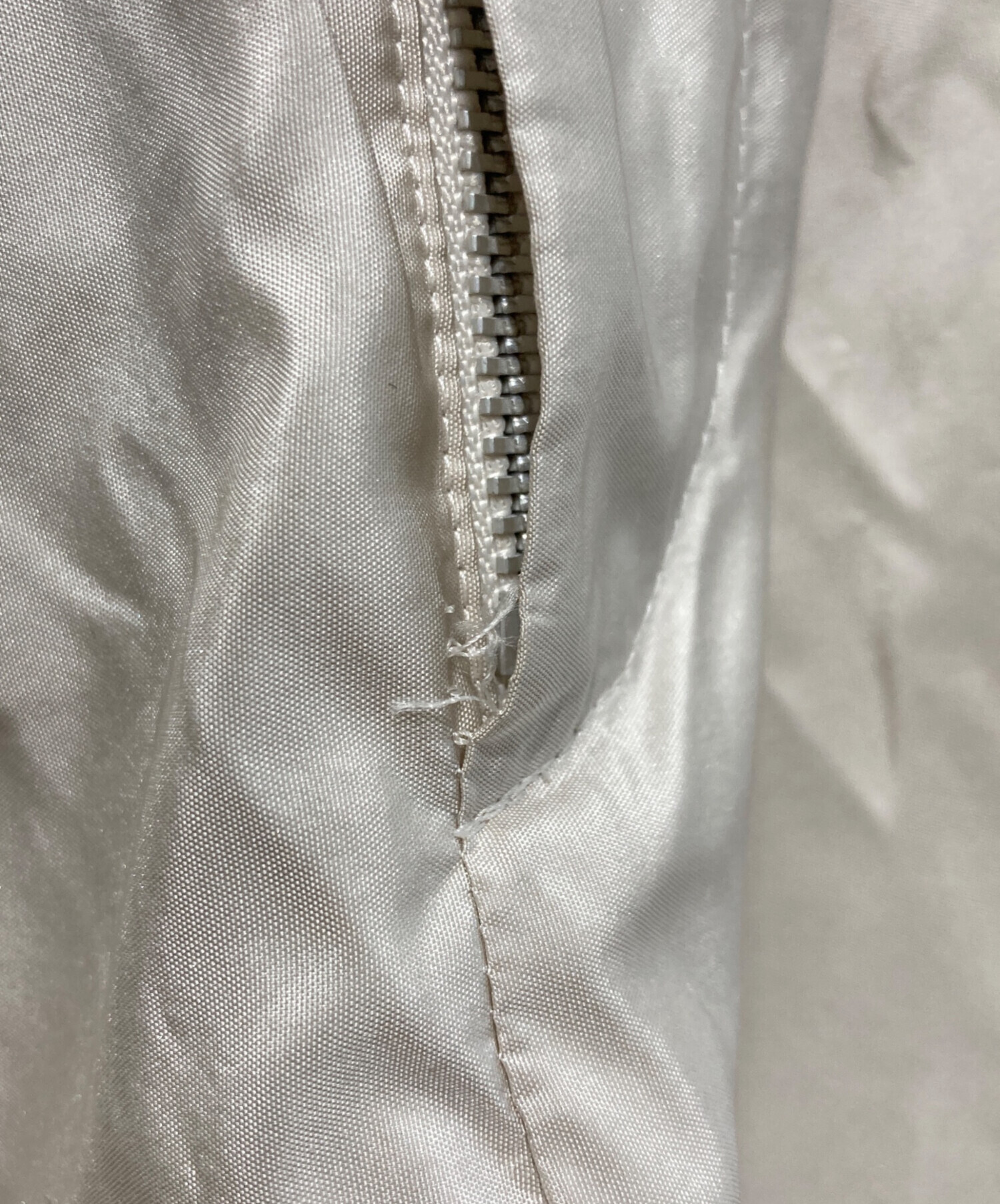 中古・古着通販】Drawer (ドゥロワー) シルクパンツ ベージュ サイズ