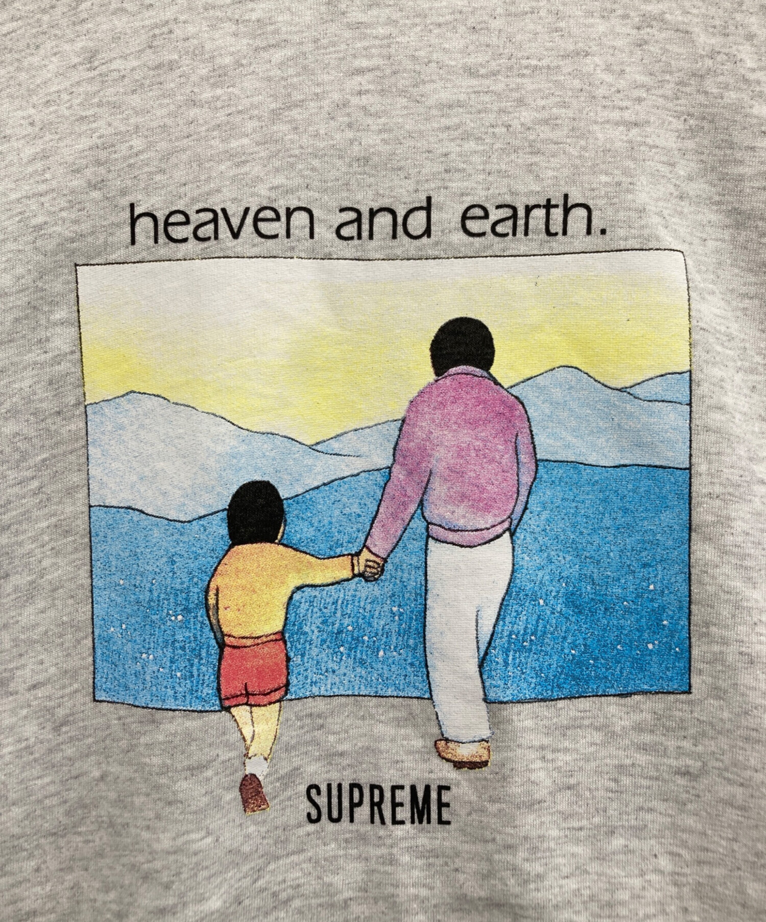 中古・古着通販】SUPREME (シュプリーム) Heaven and Earth Tee ライト 