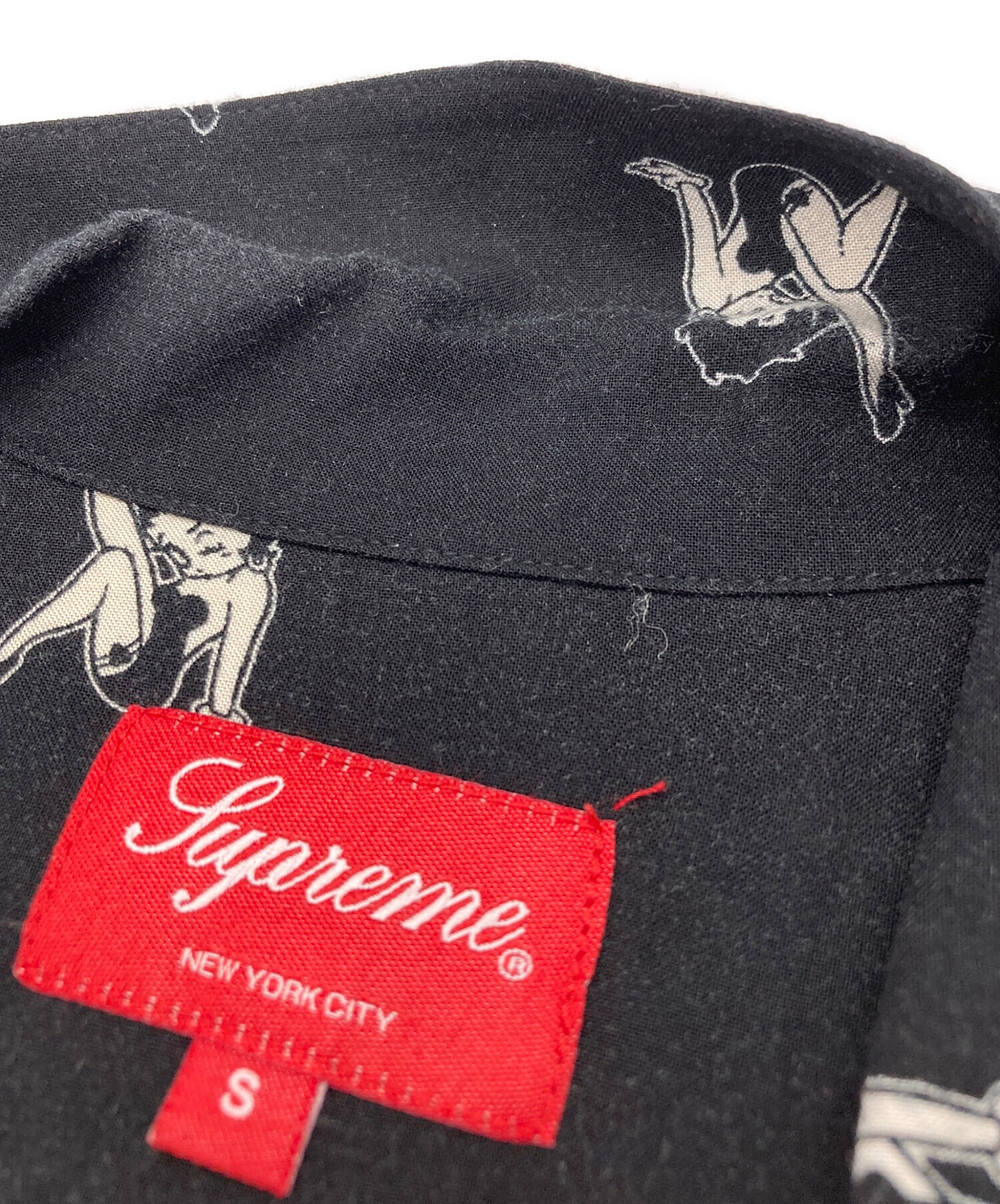 中古・古着通販】SUPREME (シュプリーム) Betty Boop Shirt ブラック