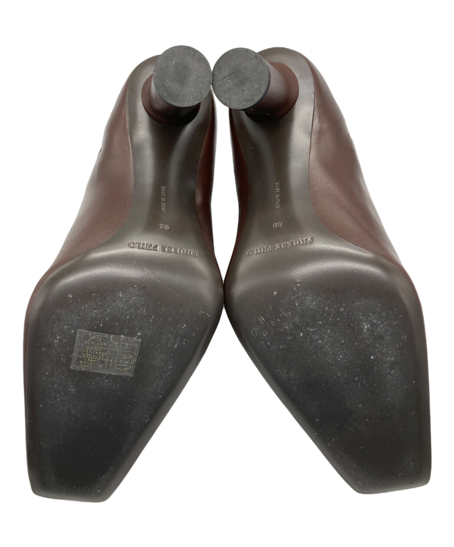 中古・古着通販】phoebe philo (フィービー ファイロ) ヒールブーツ 