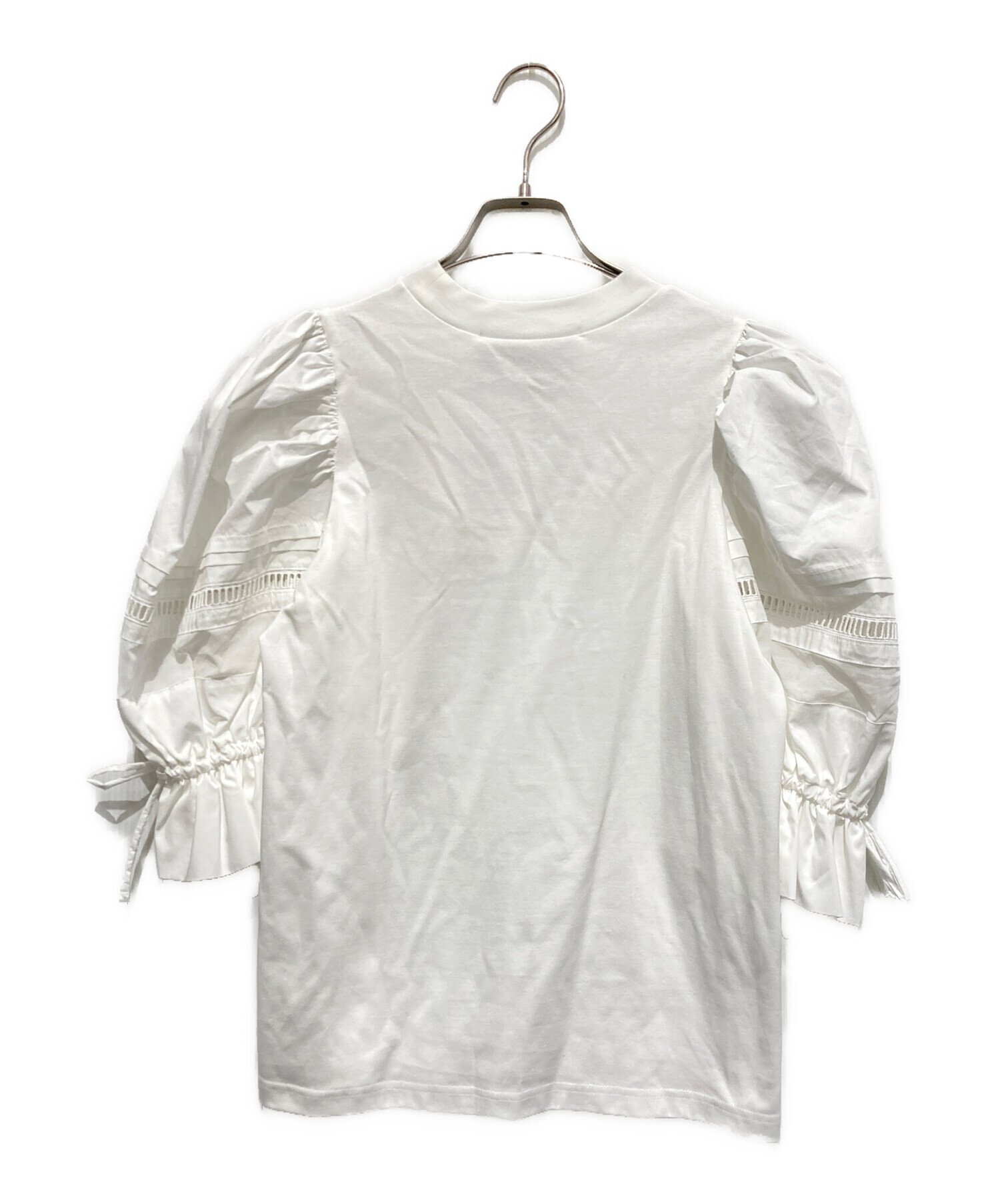 ガーリッシュ St.cecilia モケトップス 白 新品未使用タグ付き ガーリッシュ St.cecilia モケトップス 白 新品未使用タグ付き 中古