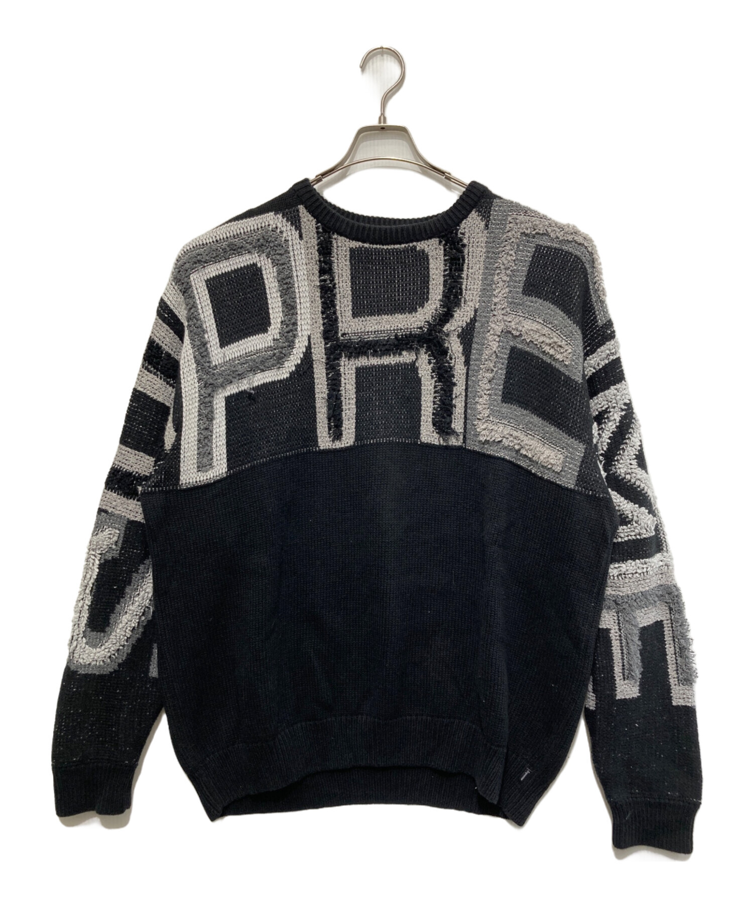 Supreme Chenille Logo Sweater｜Supreme Chenille Logo Sweater Black