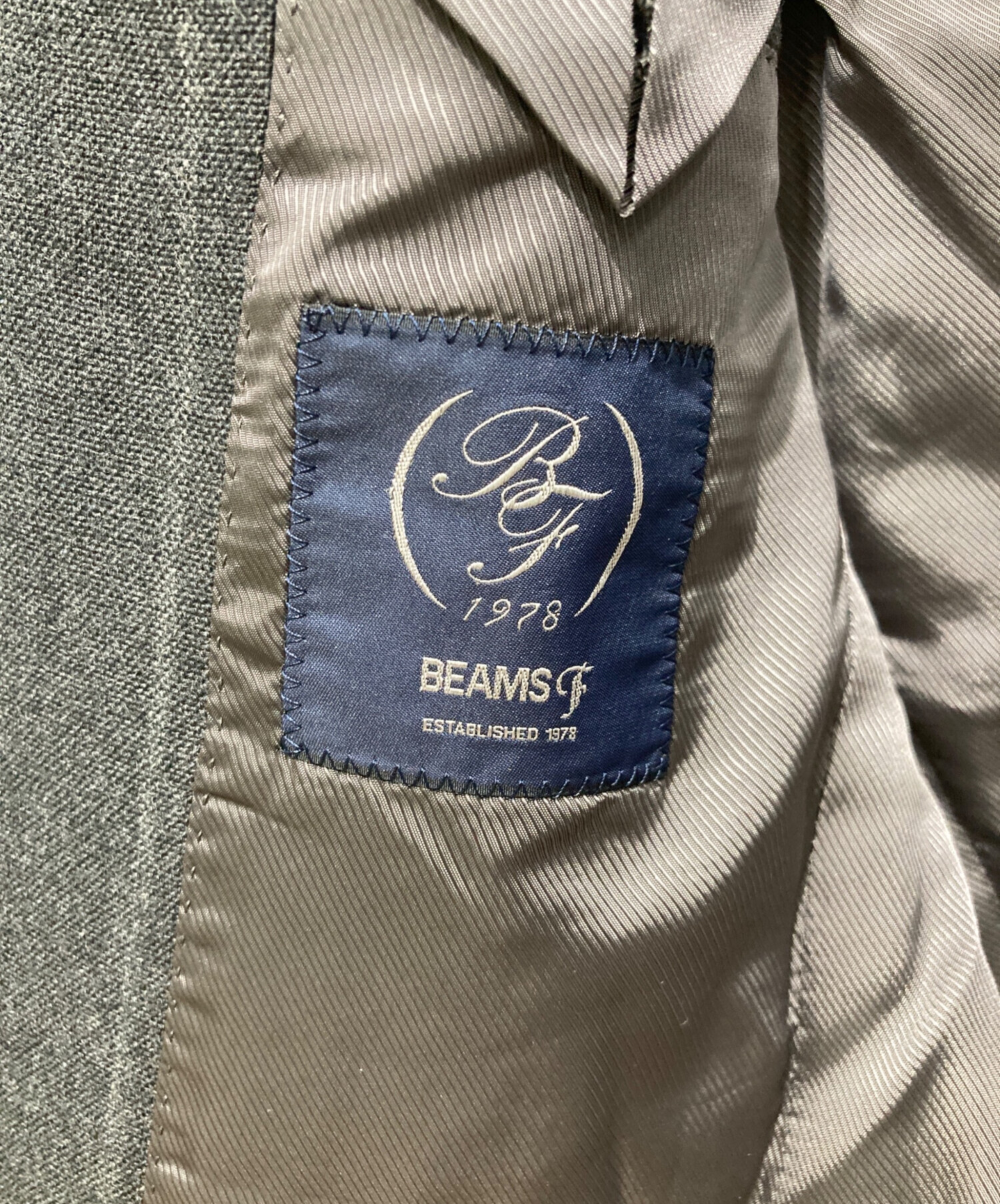 中古・古着通販】BEAMS F (ビームスエフ) 段返りセットアップスーツ