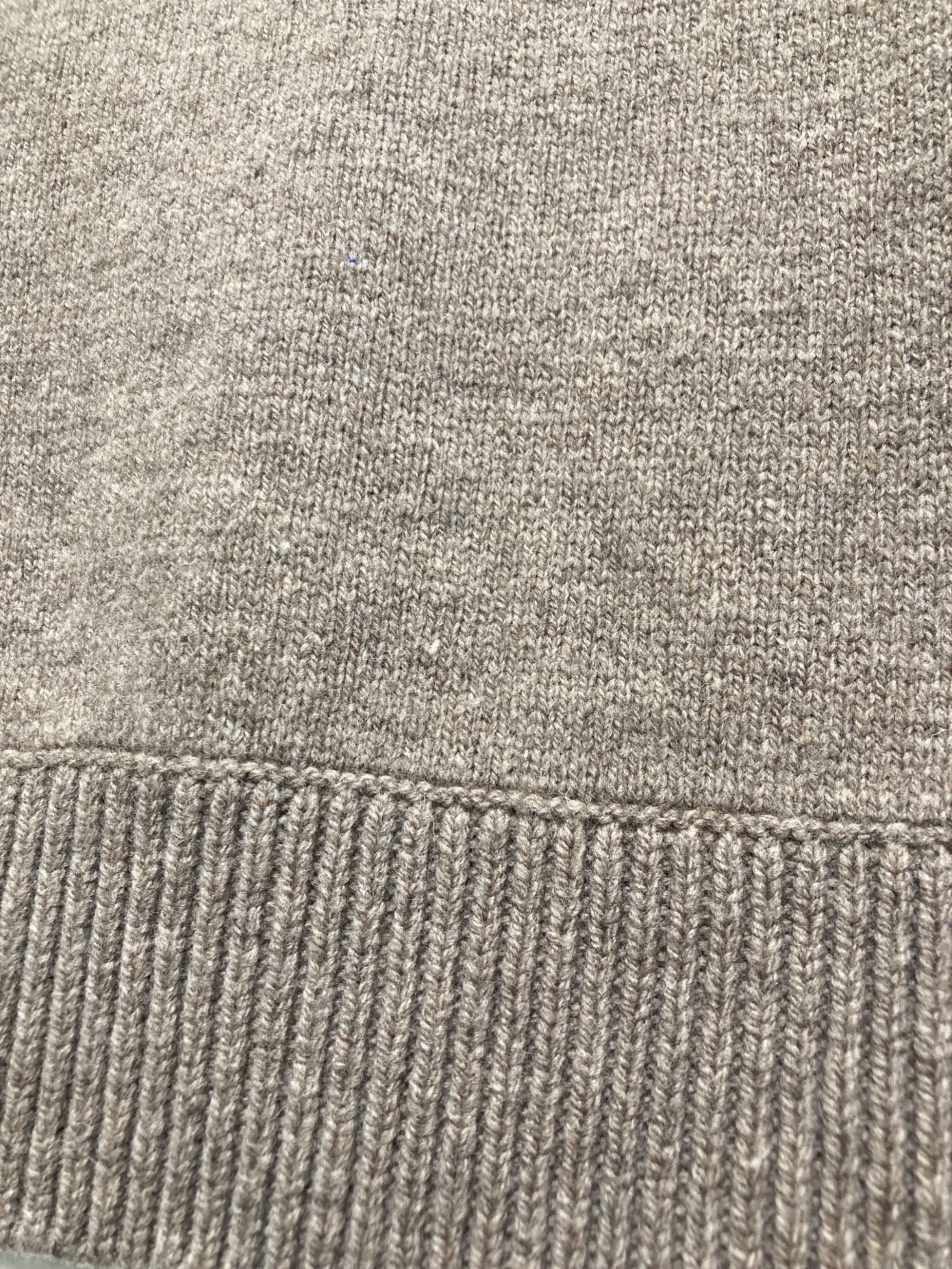 中古・古着通販】MHL (エムエイチエル) ウールニットベスト ベージュ