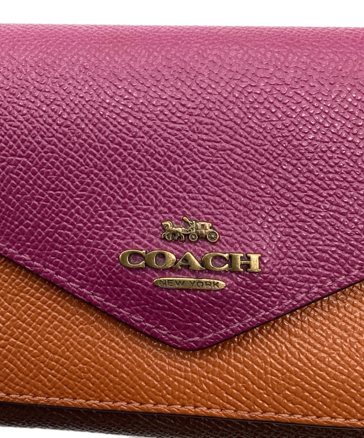 中古・古着通販】COACH (コーチ) 長財布 マルチカラー｜ブランド・古着 