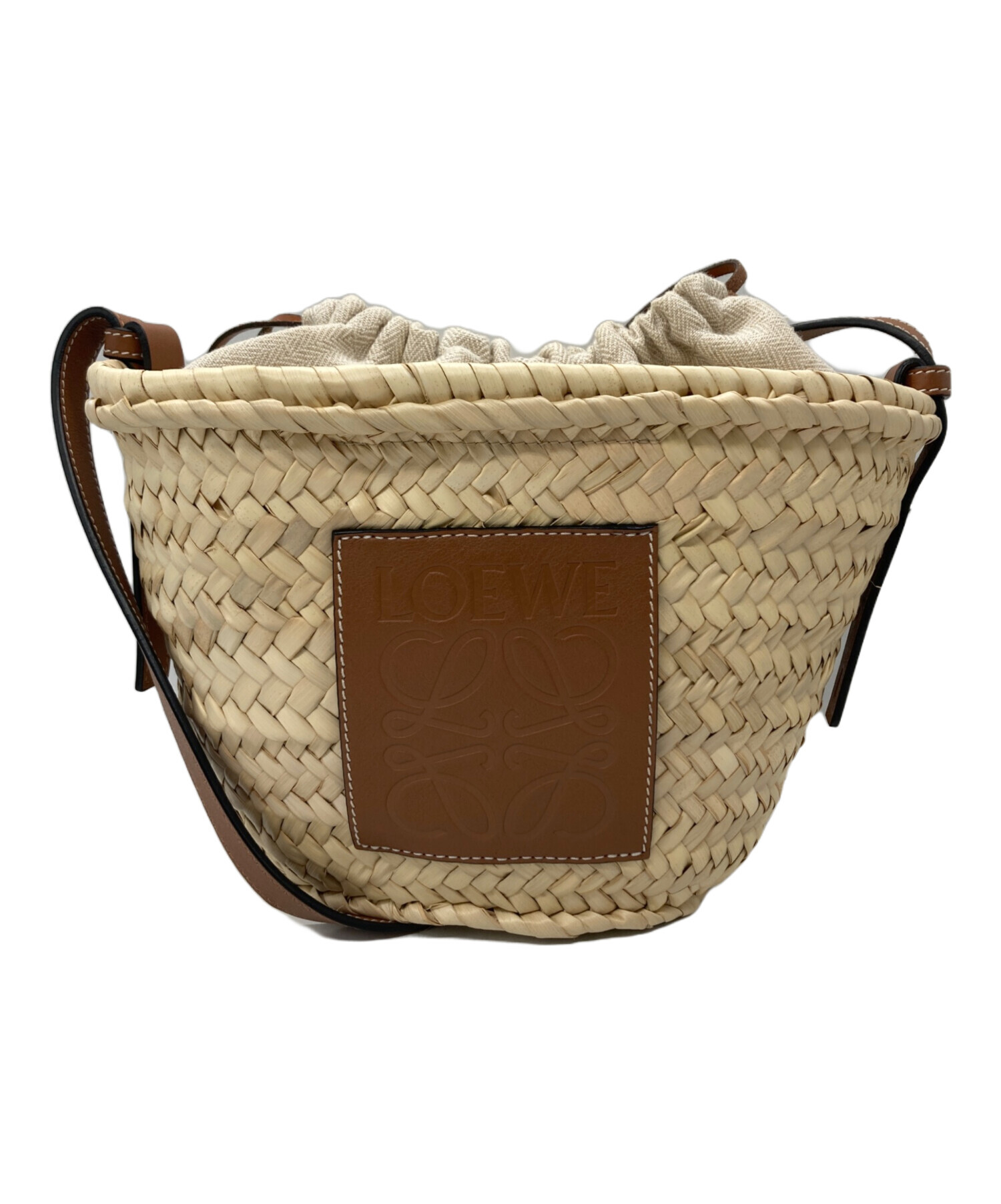 中古・古着通販】LOEWE (ロエベ) ドローストリングバケットショルダー