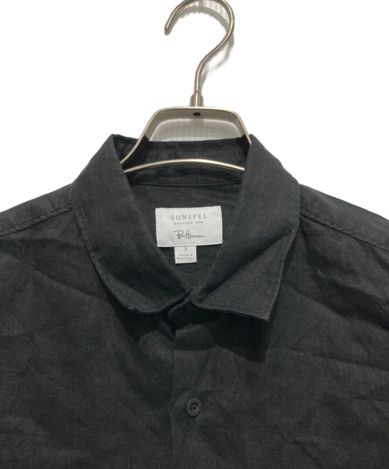 中古・古着通販】Ron Herman (ロンハーマン) リネンシャツ ブラック