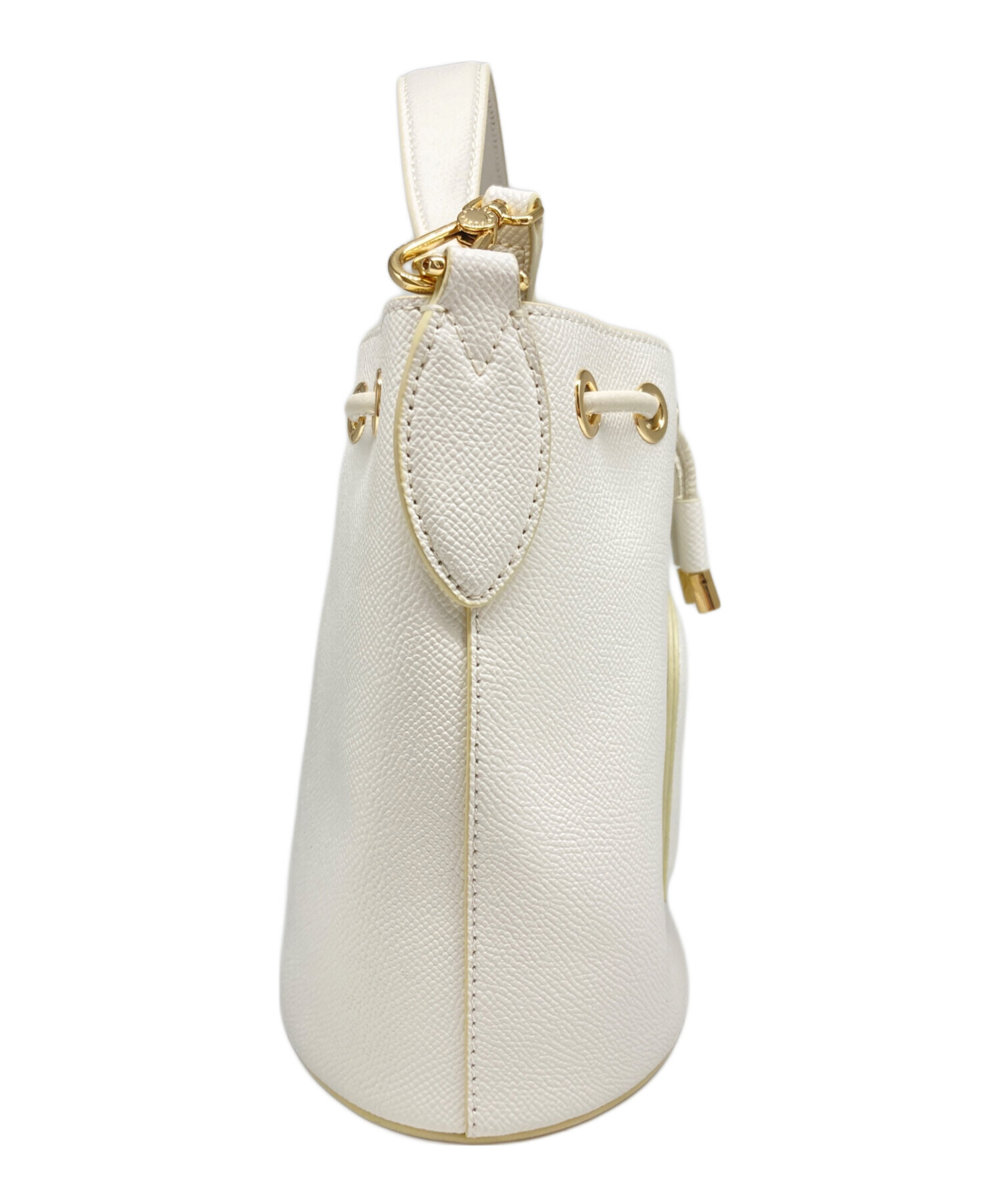 中古・古着通販】FURLA (フルラ) クリオ バケットバッグ ホワイト
