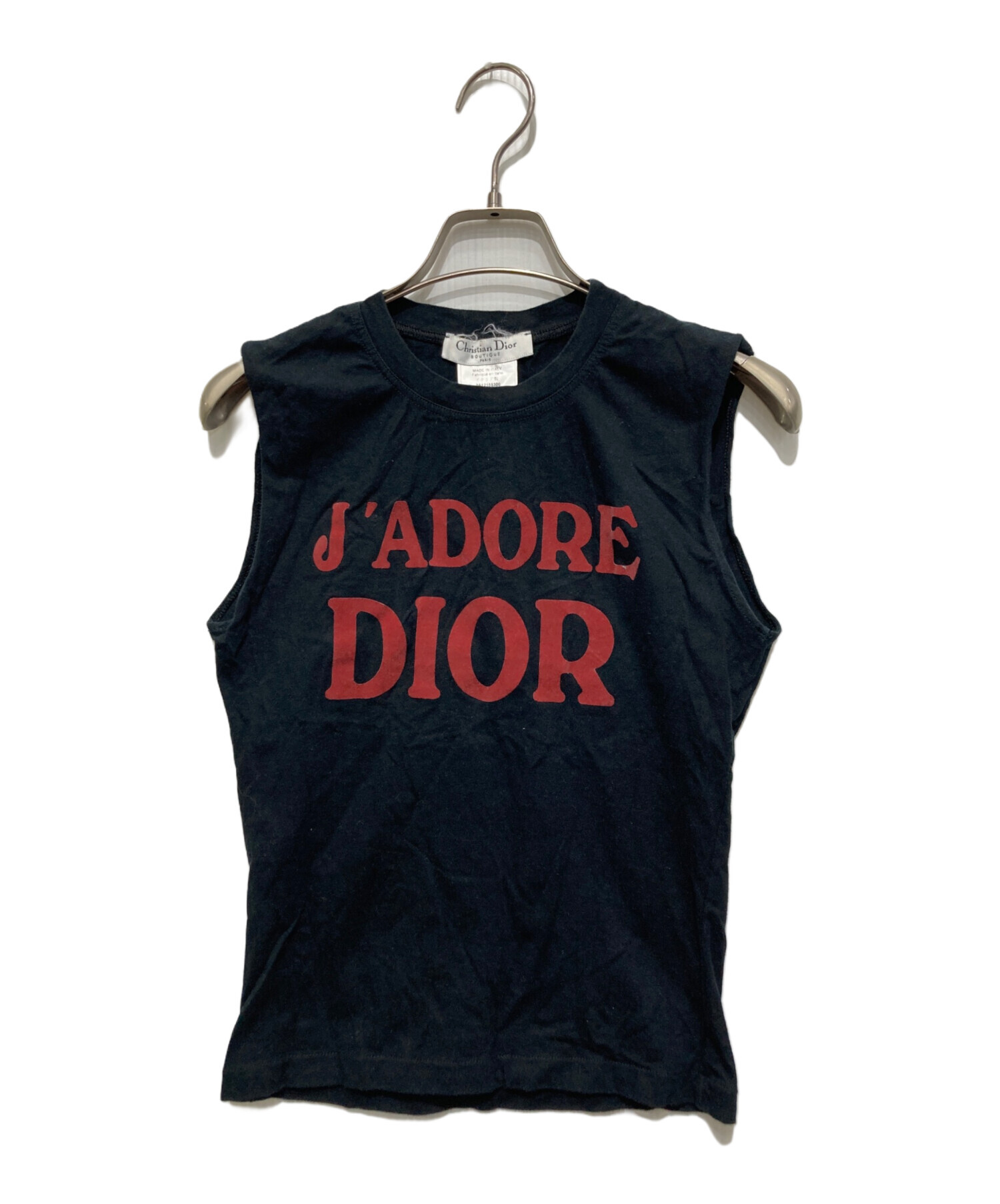 Christian Dior ノースリーブ Tシャツ タンクトップ 中古・古着通販】Christian Dior (クリスチャン ディオール) J'ADORE