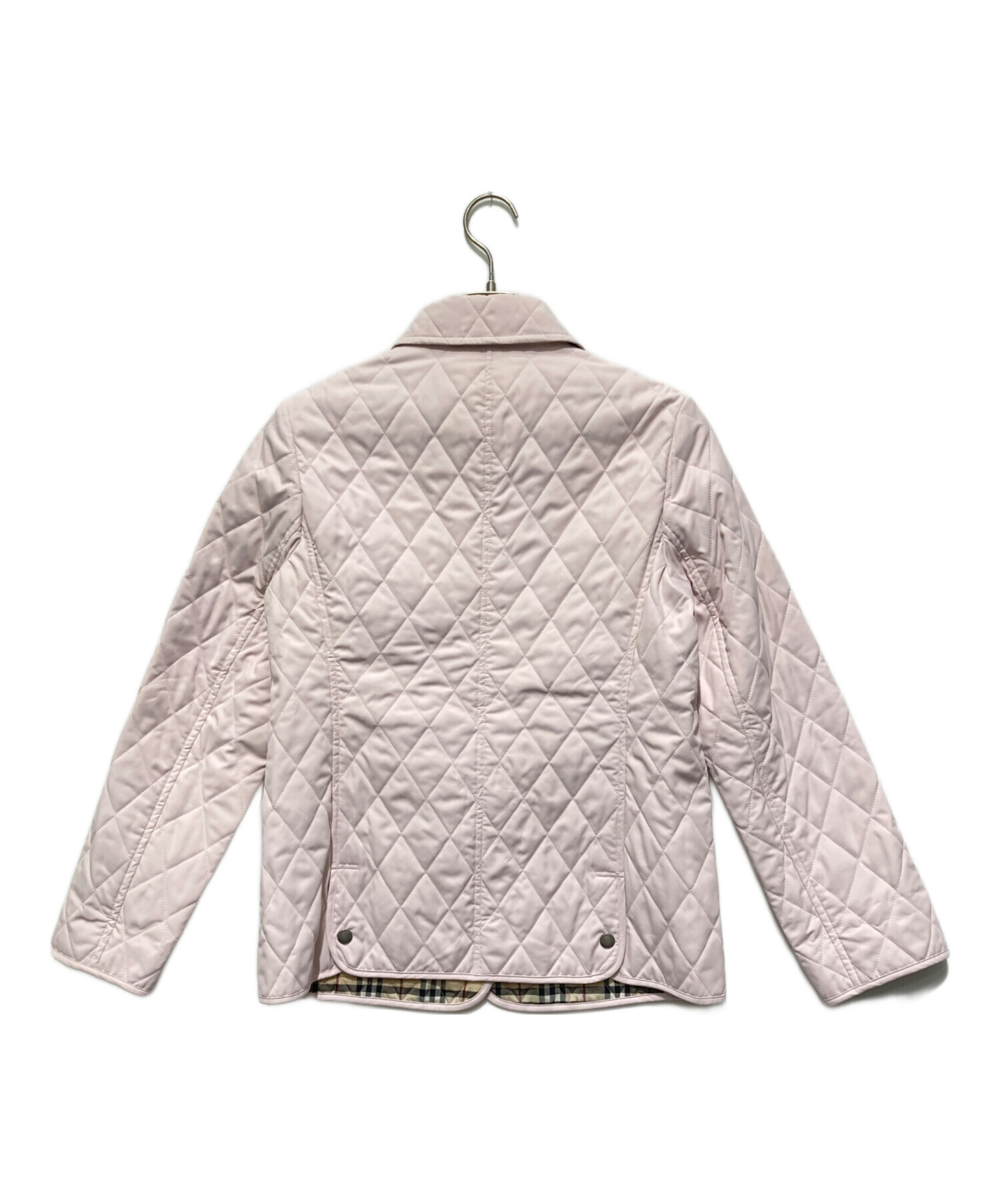 BURBERRY ピンクキルティングジャケット キルティング ピンク BURBERRY