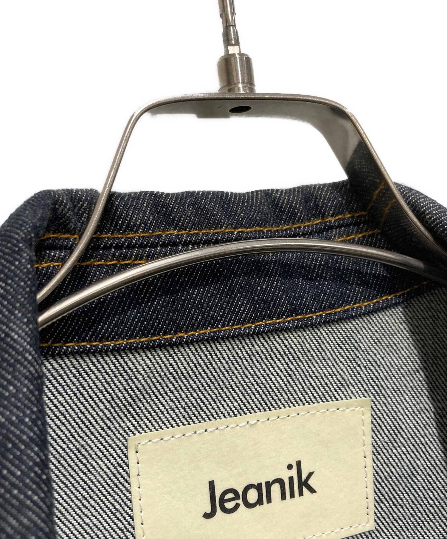 中古・古着通販】Jeanik (ジーニック) ワンウォッシュコットンブラック