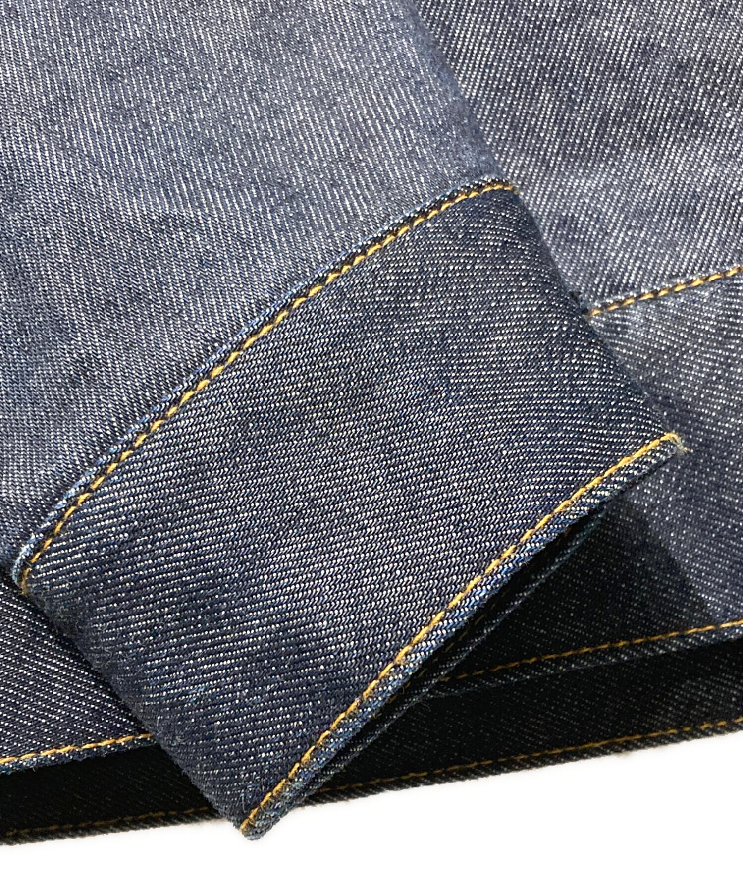 中古・古着通販】Jeanik (ジーニック) ワンウォッシュコットンブラック