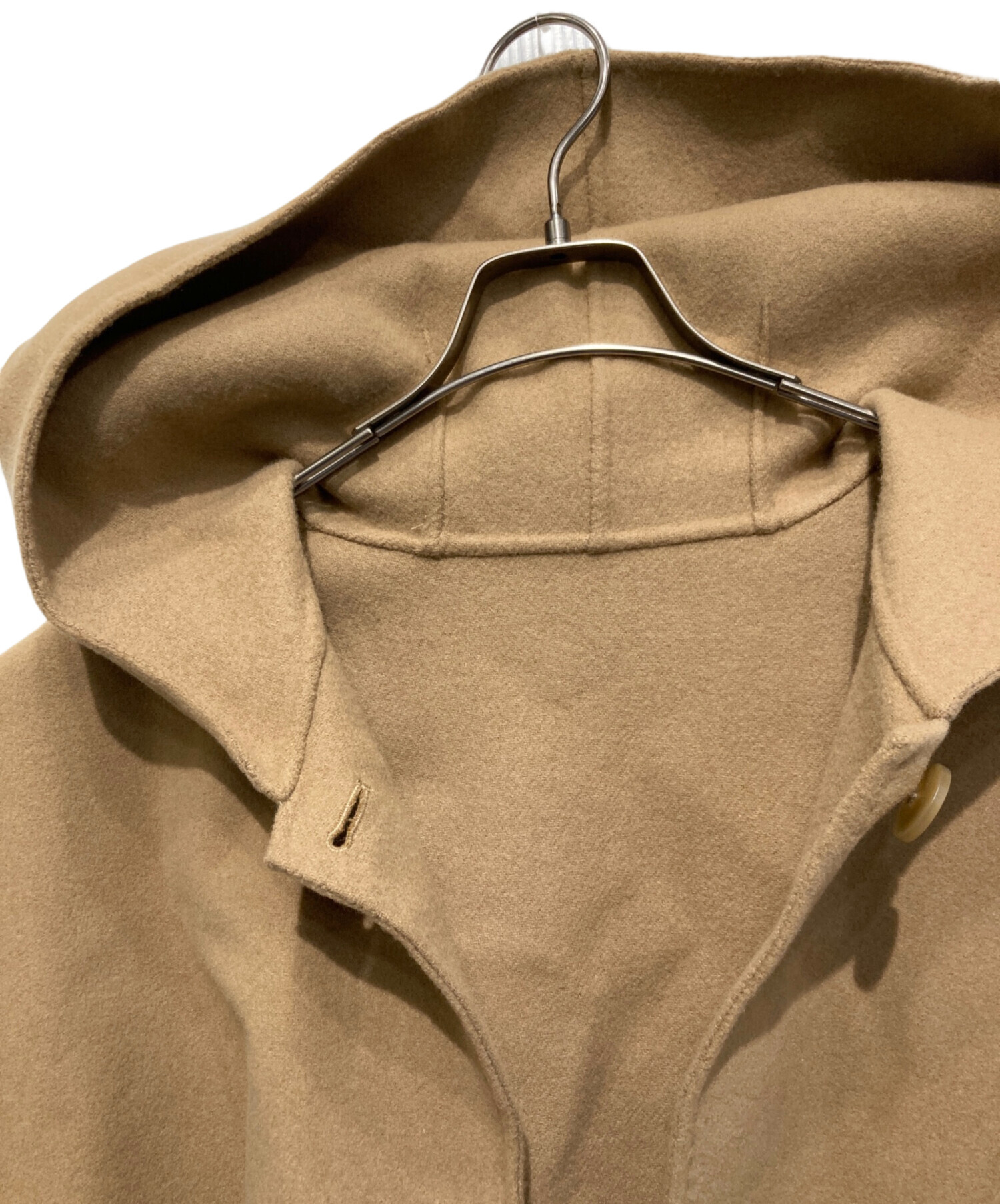 中古・古着通販】OHGA (オオガ) リバーポンチョ ベージュ サイズ:Free