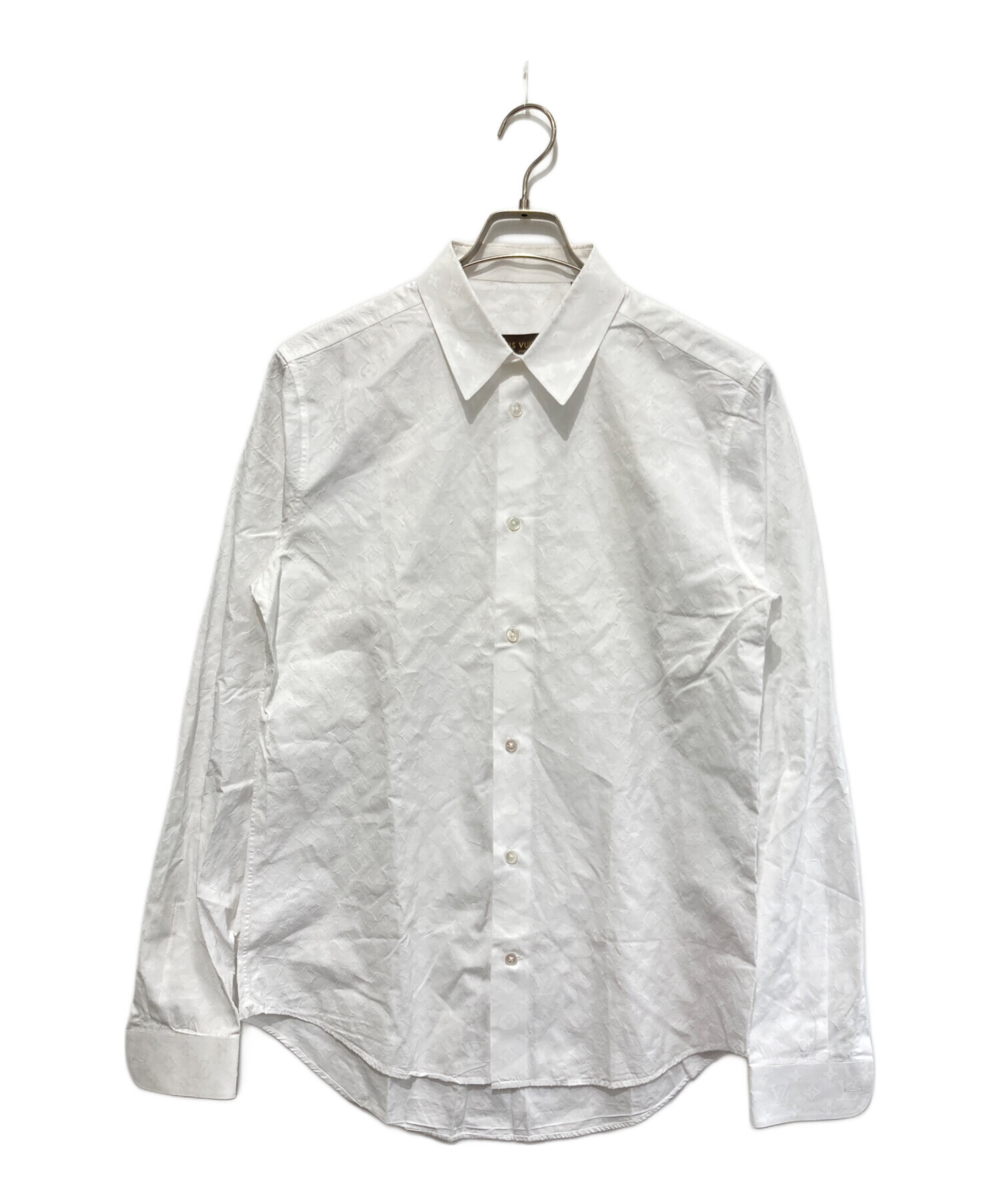 LOUIS VUITTON ルイ ヴィトン モノグラム ジャガード ブラウス LOUIS VUITTON ルイ ヴィトン モノグラム ジャガード ブラウス