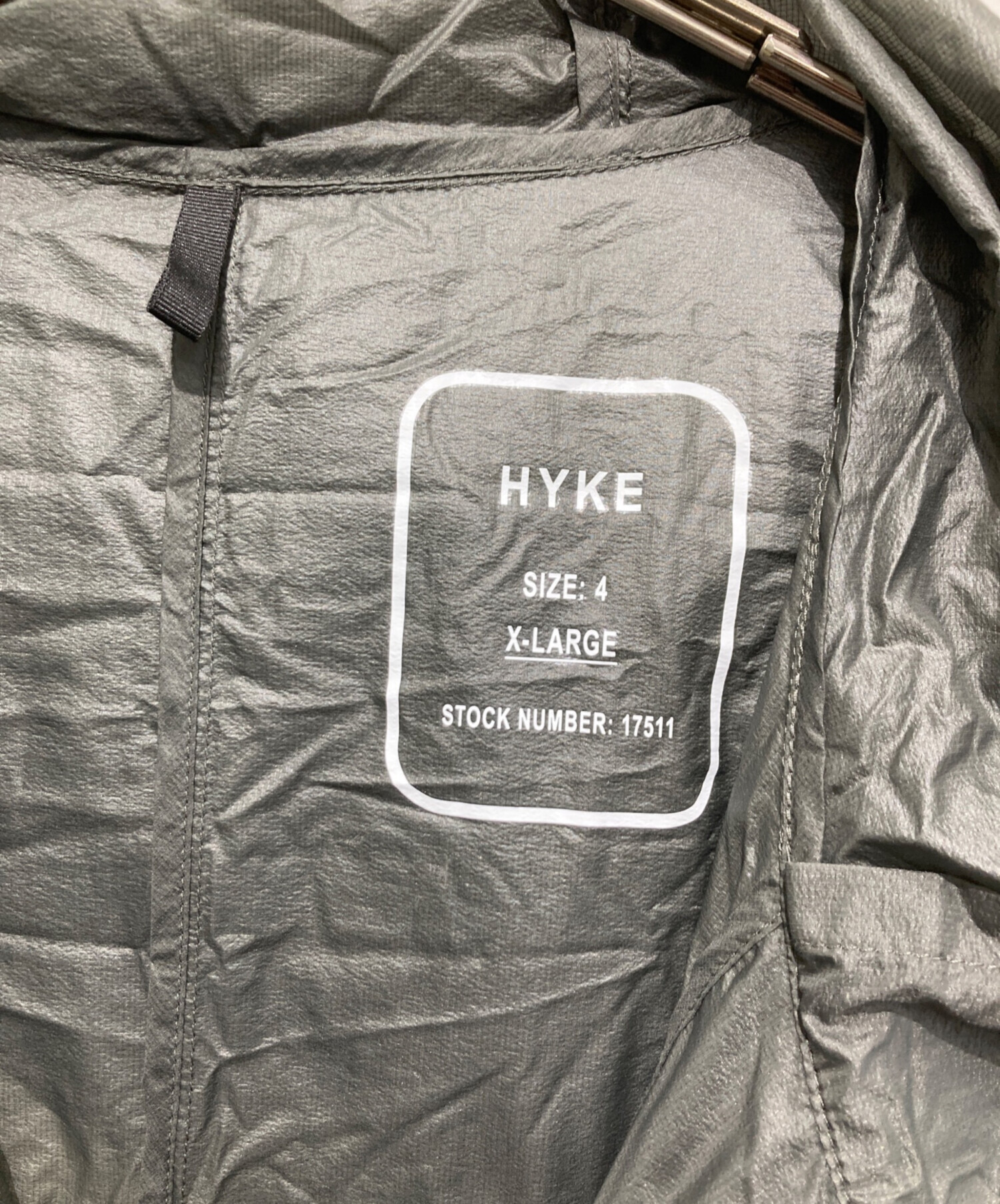 中古・古着通販】HYKE (ハイク) MICRO RIPSTOP TYPE M-51 FIELD PARKA