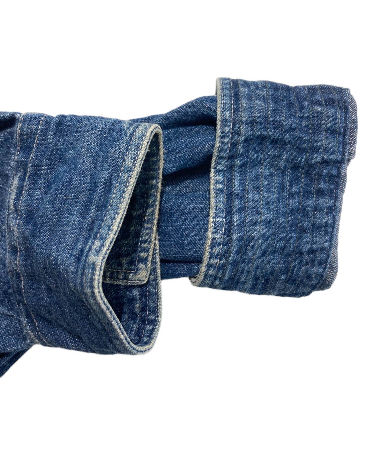 中古・古着通販】RRL (ダブルアールエル) デニムウエスタンシャツ
