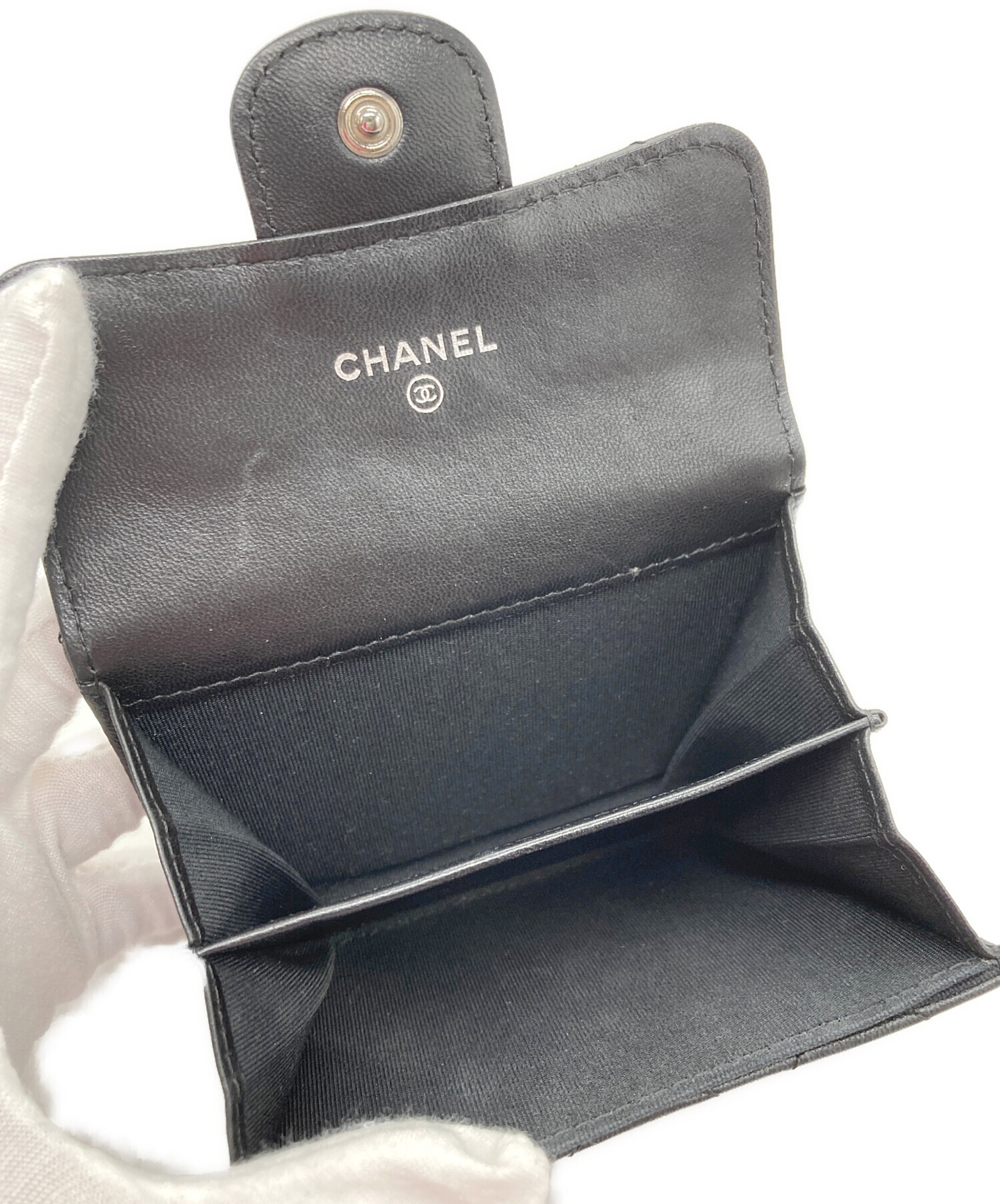 中古・古着通販】CHANEL (シャネル) カードケース ブラック｜ブランド