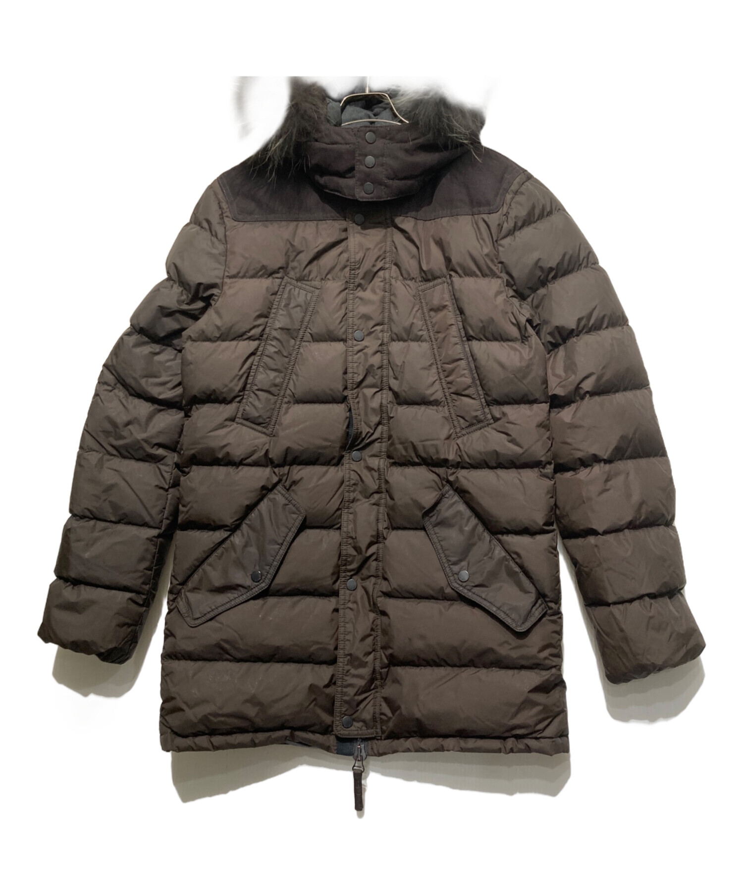 noodles【1063】ユーロ古着DUVETICAデュベティカ高品質ダウ 中古・古着通販】DUVETICA (デュベティカ) ダウンコート ブラウン