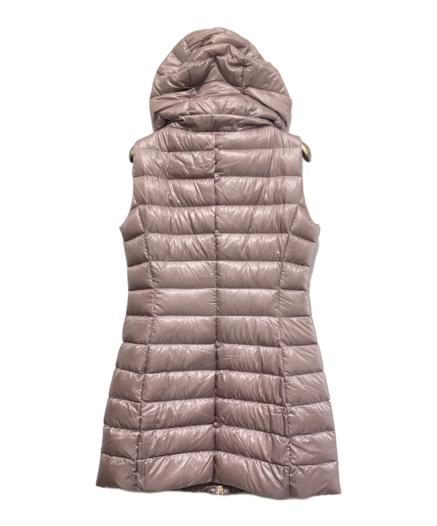 ヘルノ　ダウン　ダウンベスト　レディース　42 中古・古着通販】HERNO (ヘルノ) ダウンベスト ピンク サイズ:42