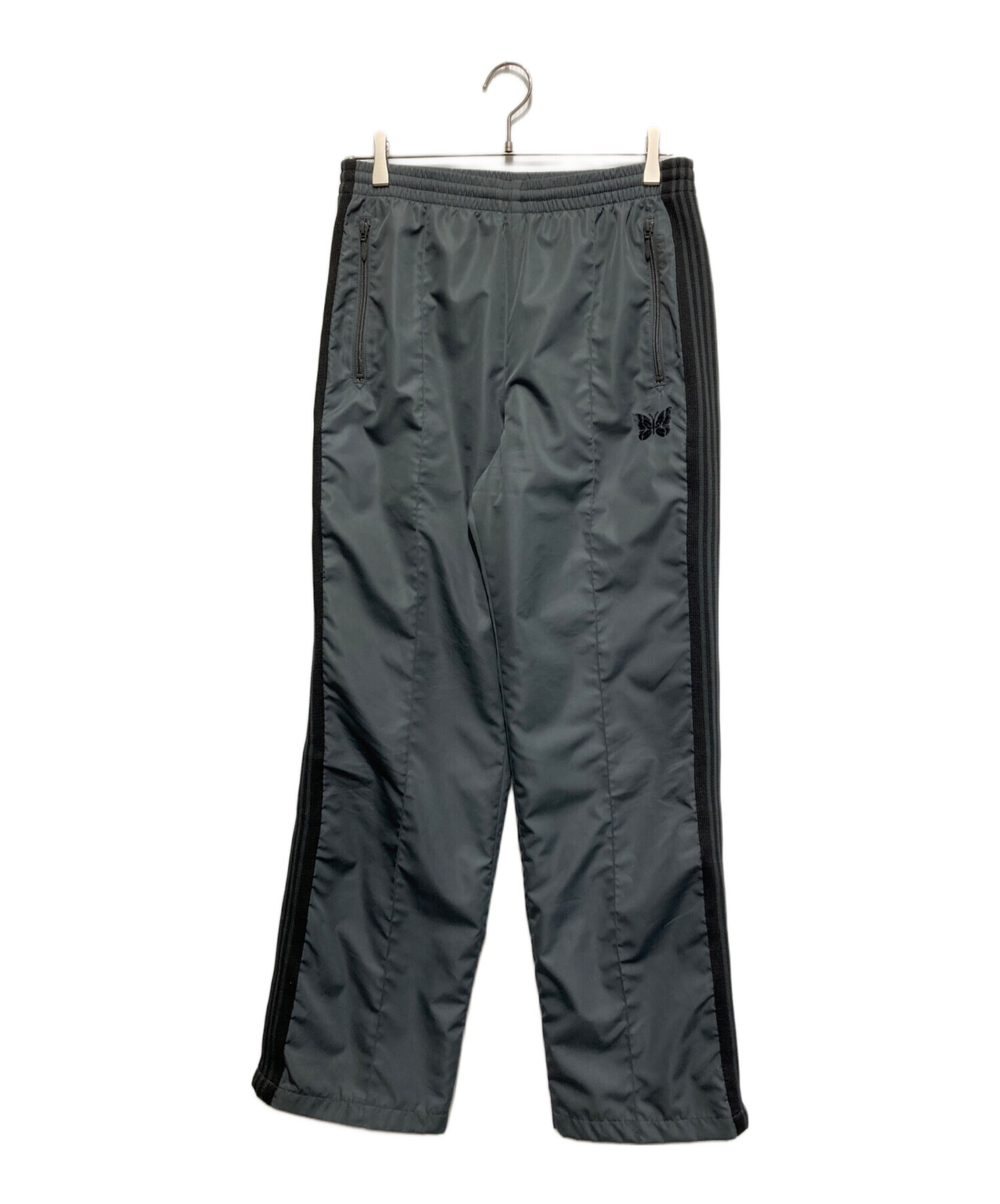 中古・古着通販】Needles (ニードルズ) Nylon Track Pants グレー