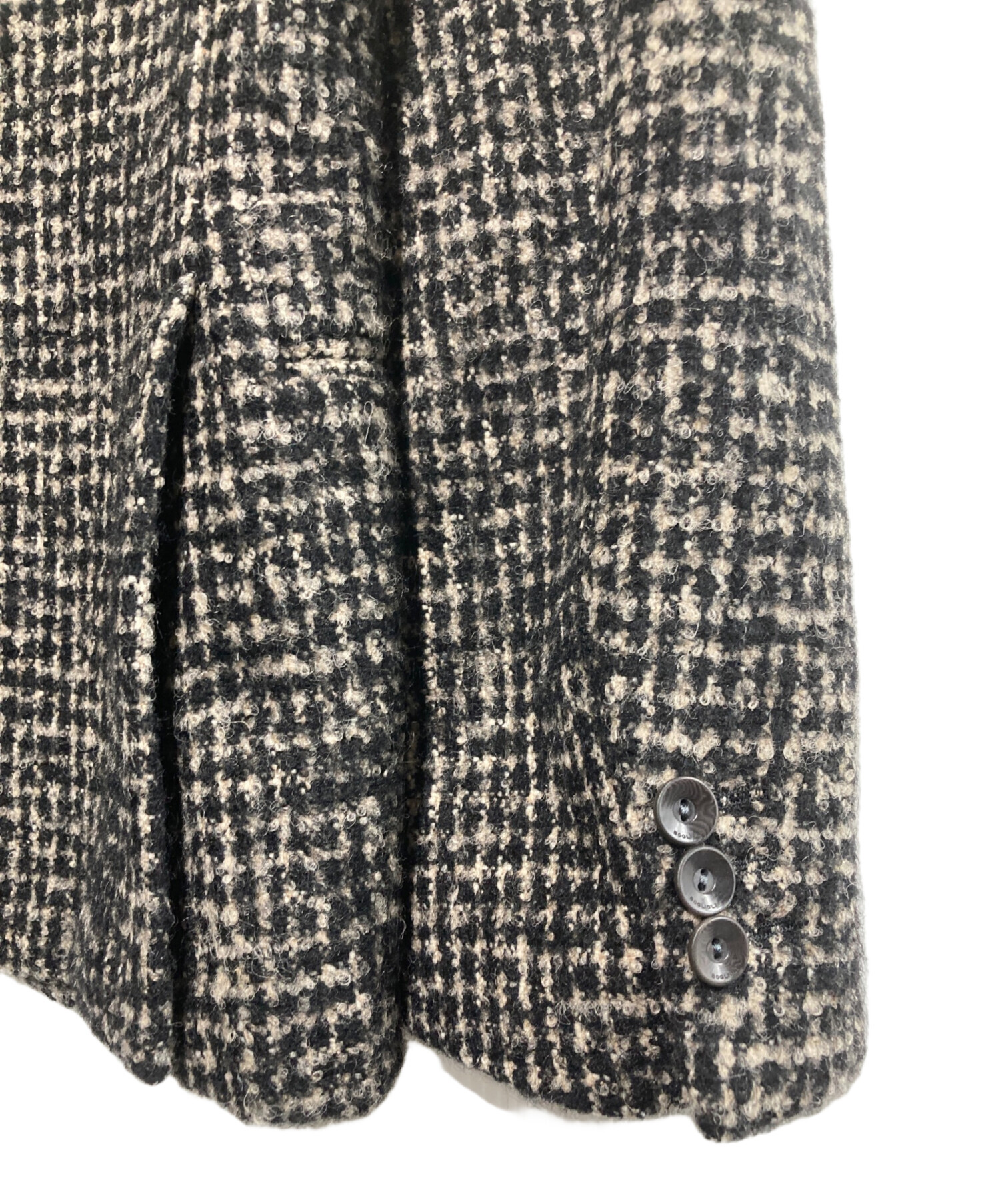 中古・古着通販】BOGLIOLI (ボリオリ) ツイードテーラードジャケット