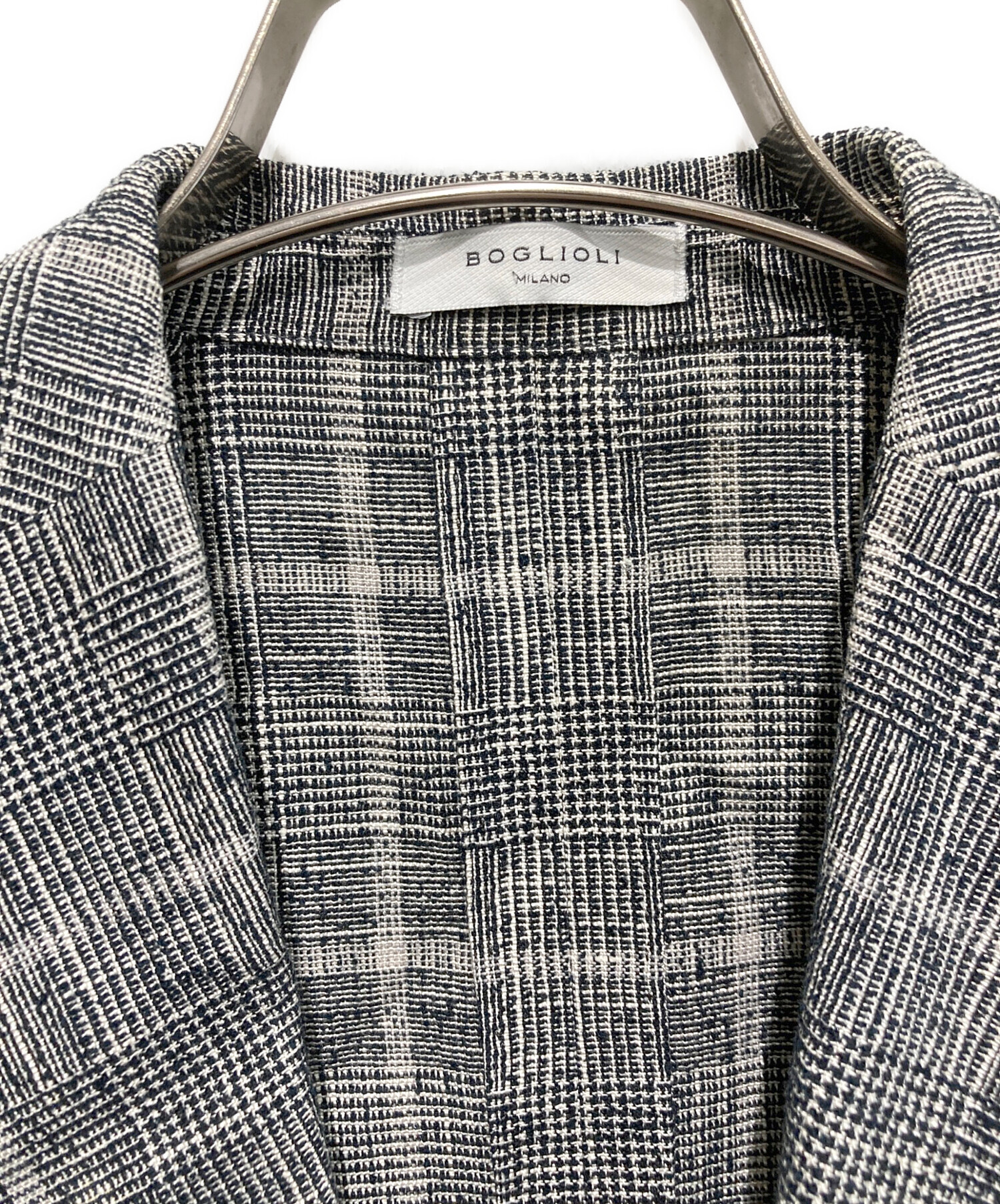 BOGLIOLI ボリオリ K.JACKET テーラードジャケット 50 背抜き 中古・古着通販】BOGLIOLI (ボリオリ) K.JACKET リネンブレンド