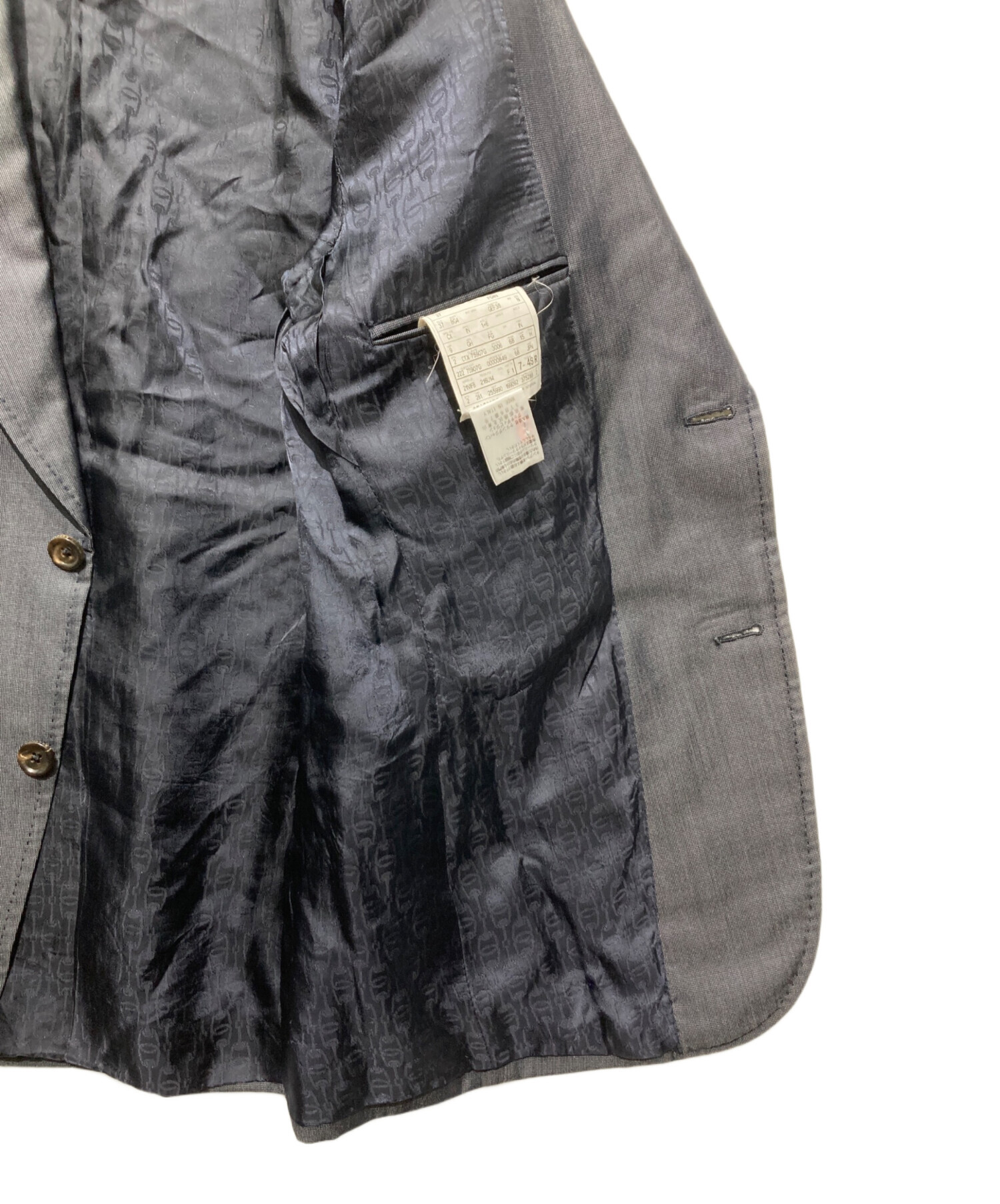 中古・古着通販】GUCCI (グッチ) セットアップスーツ グレー サイズ:7