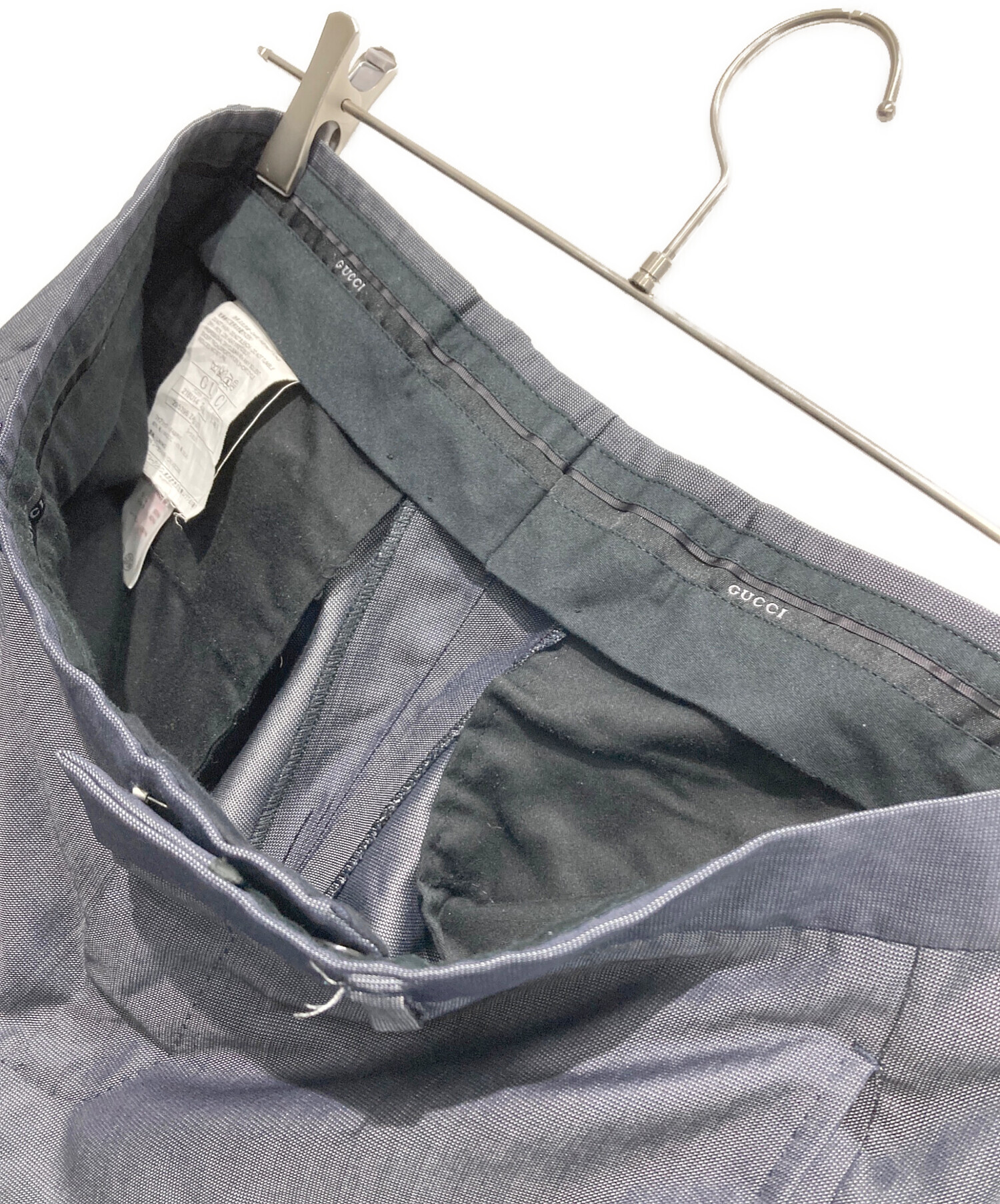 中古・古着通販】GUCCI (グッチ) セットアップスーツ グレー サイズ:7