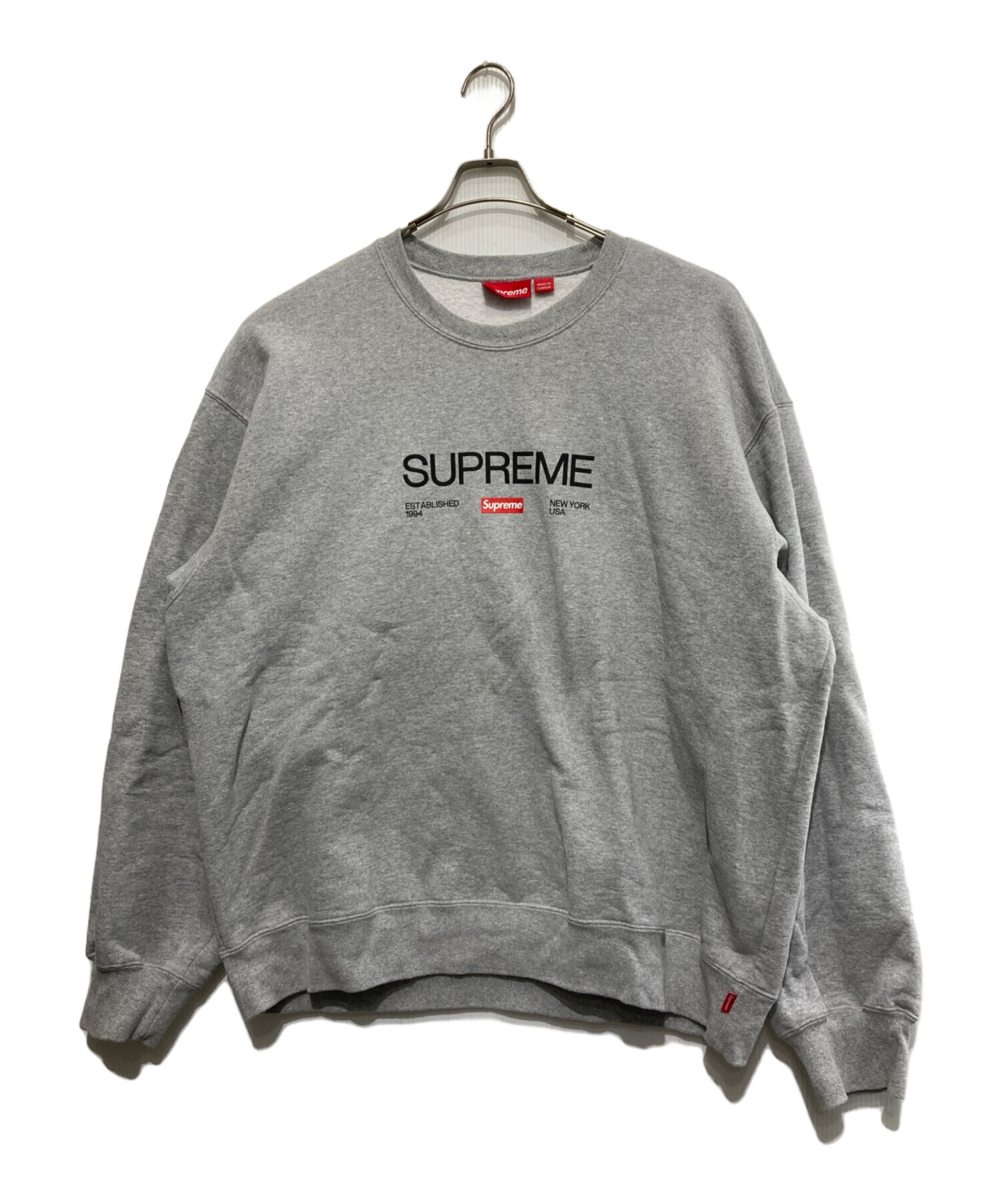 中古・古着通販】Supreme (シュプリーム) Establish Crewneck