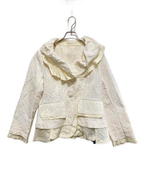 EIKO KONDO エイココンドウ シースルー ジャケット 刺繍 チュール 中古・古着通販】EIKO KONDO (エイココンドウ) テーラードジャケット