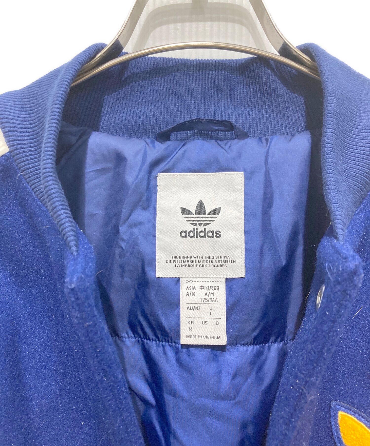 中古・古着通販】adidas (アディダス) SST ボンバージャケット ブルー
