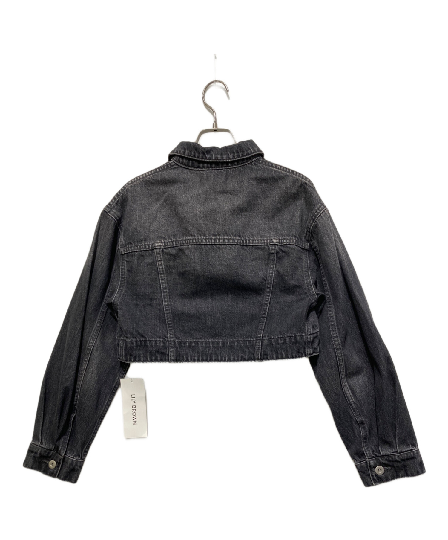 中古・古着通販】Lily Brown (リリーブラウン) カーブヘムクロップド