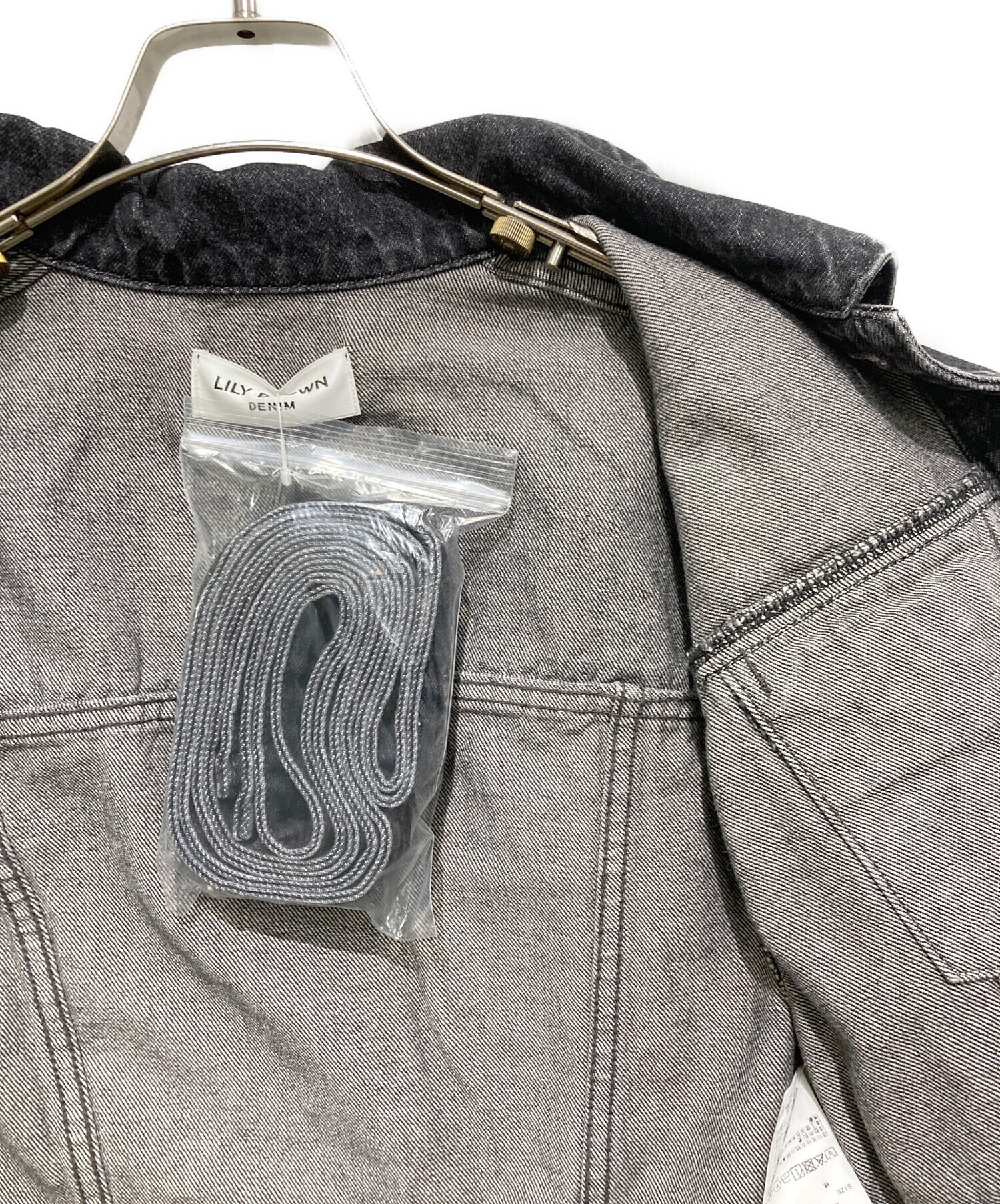 中古・古着通販】Lily Brown (リリーブラウン) カーブヘムクロップド