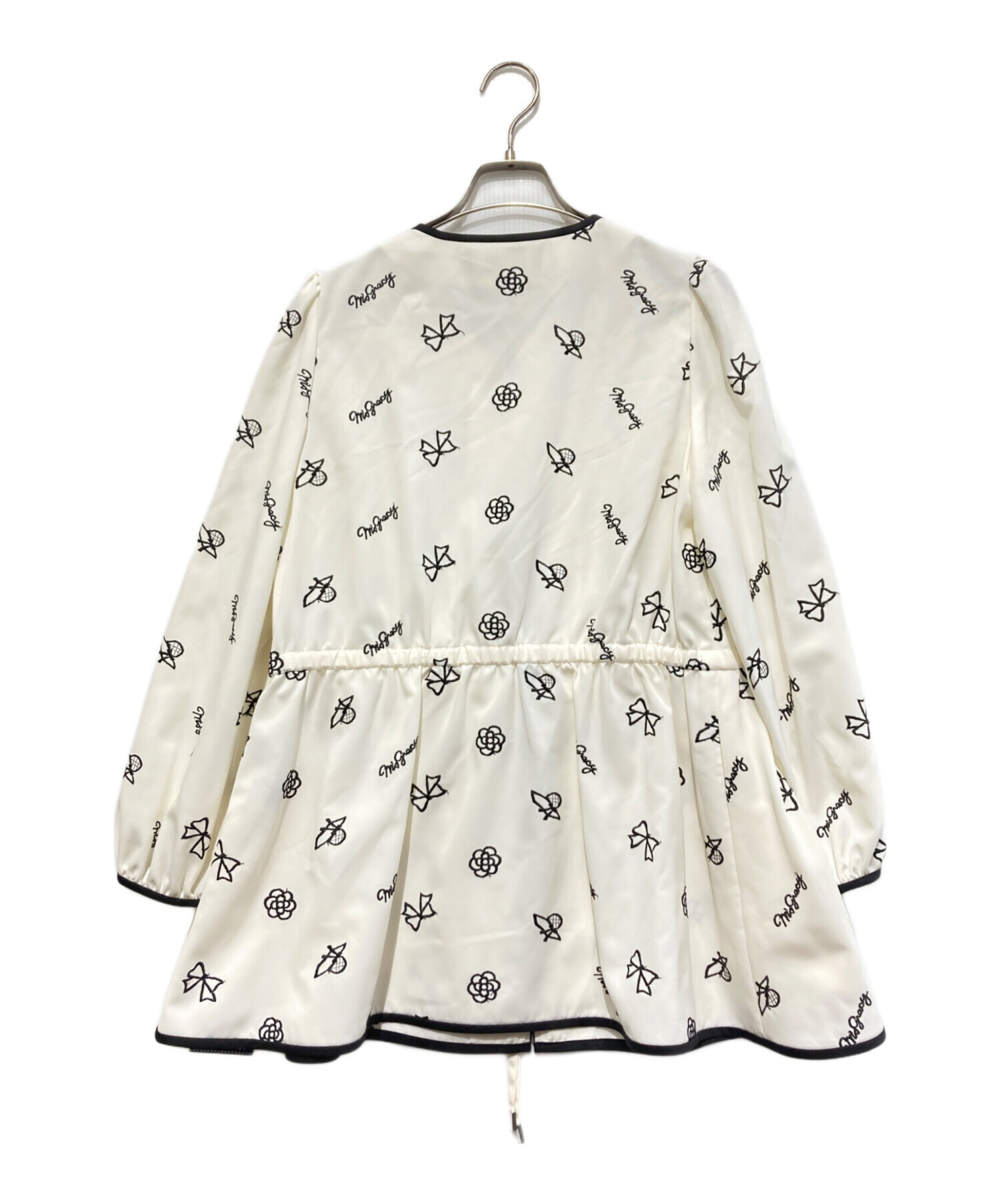 中古・古着通販】M'S GRACY (エムズグレイシー) 刺繍ジップジャケット