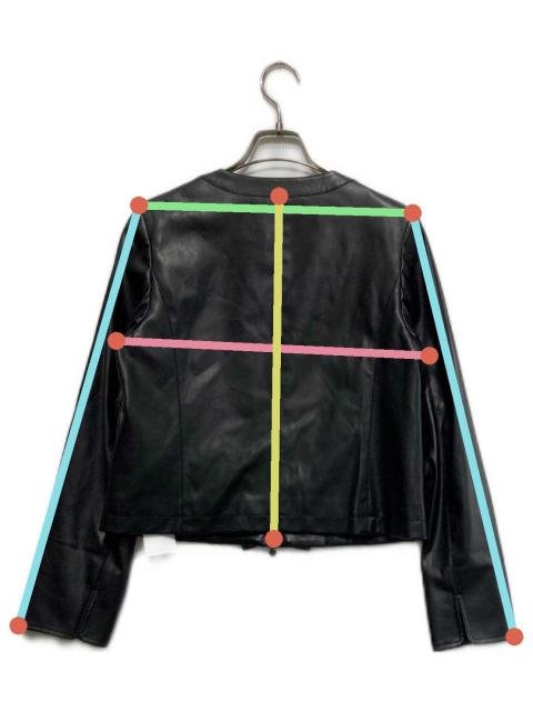 中古・古着通販】TO BE CHIC (トゥービーシック) フリルレザー